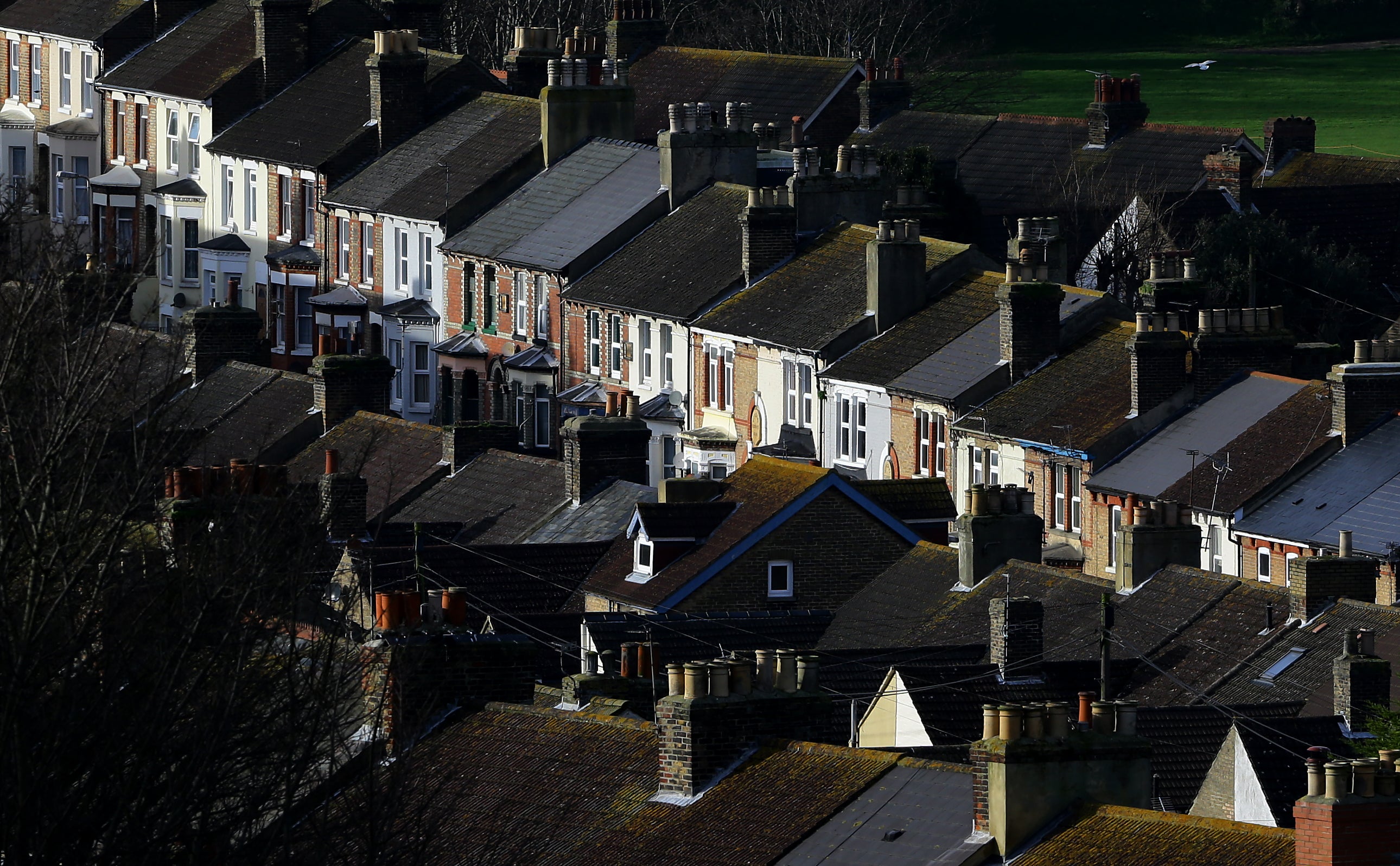 Rows of houses