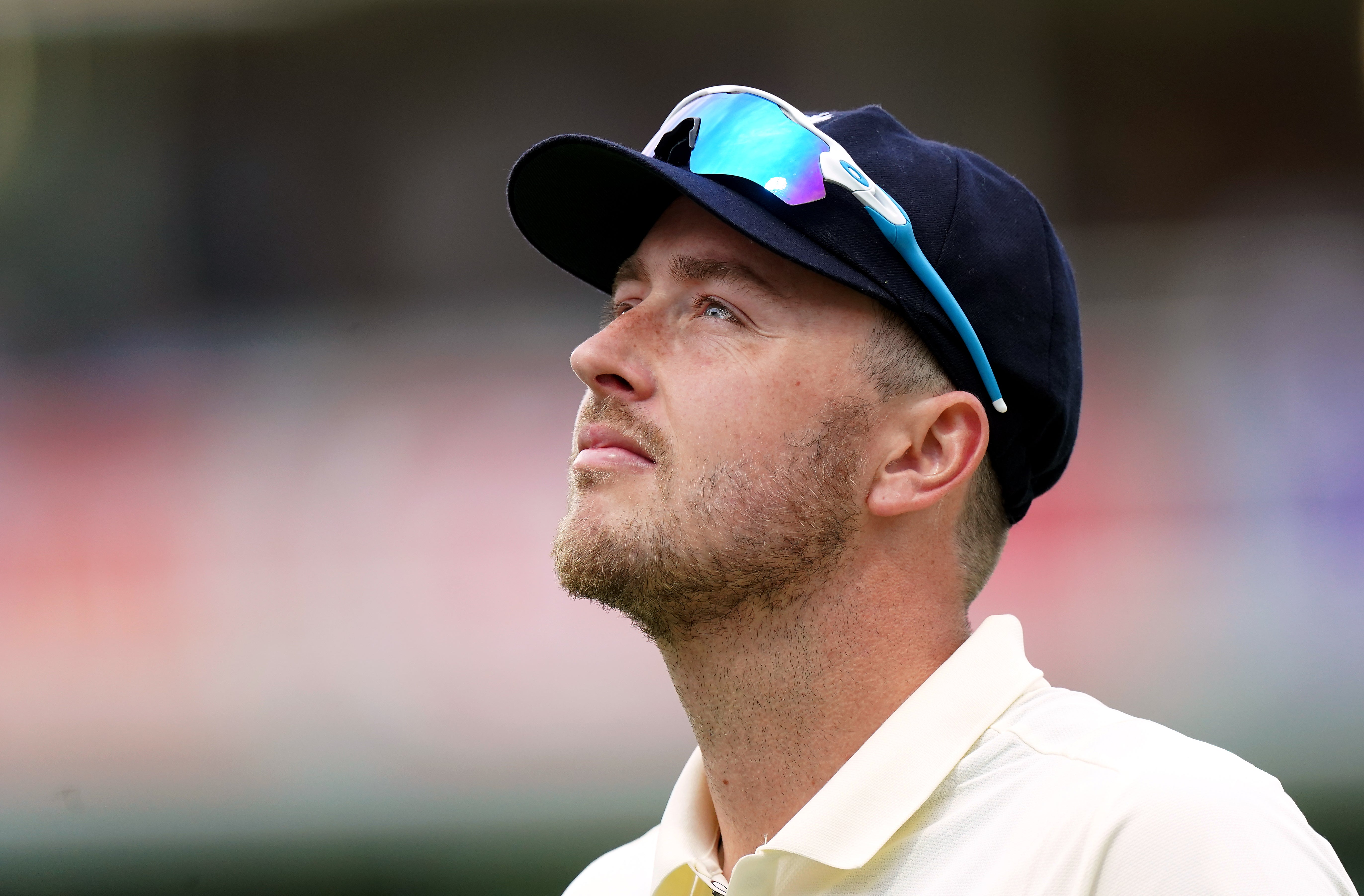 Ollie Robinson during his Test debut