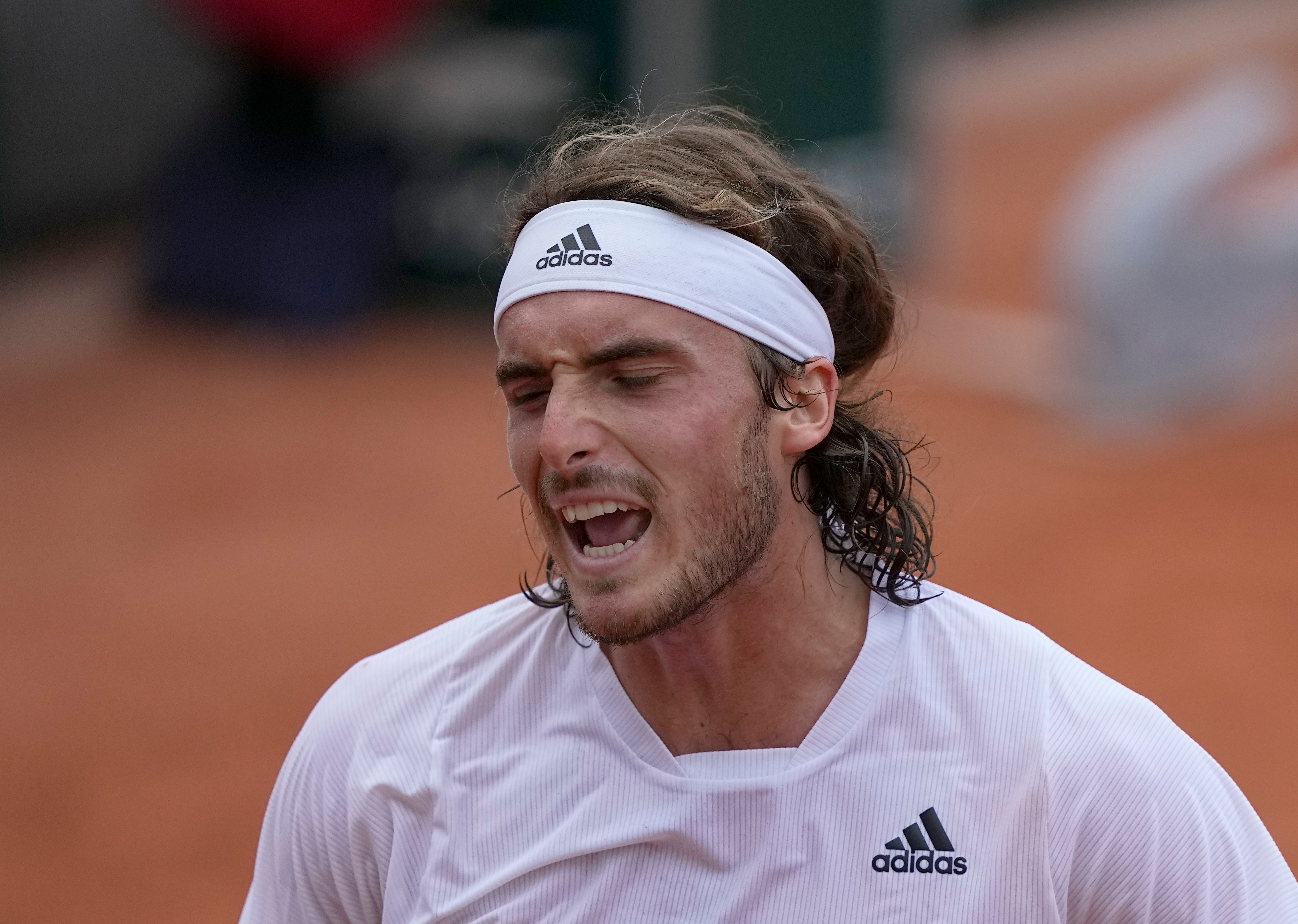 Stefanos Tsitsipas was not happy with his performance against Pedro Martinez despite a straight-sets win