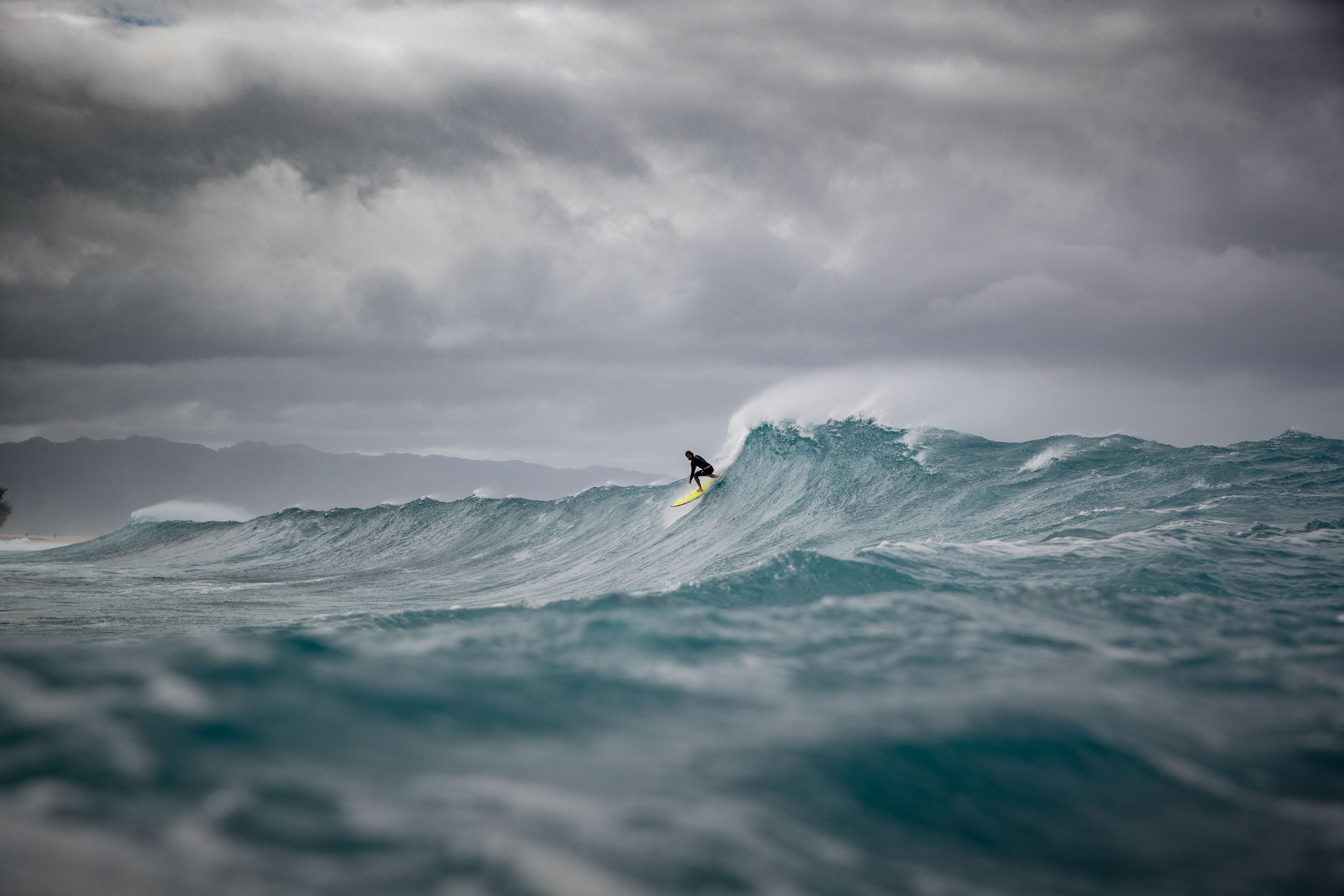 Surfer John John Florence grew up on a stretch of beach known as the Seven-Mile Miracle for its world-class surf spots.