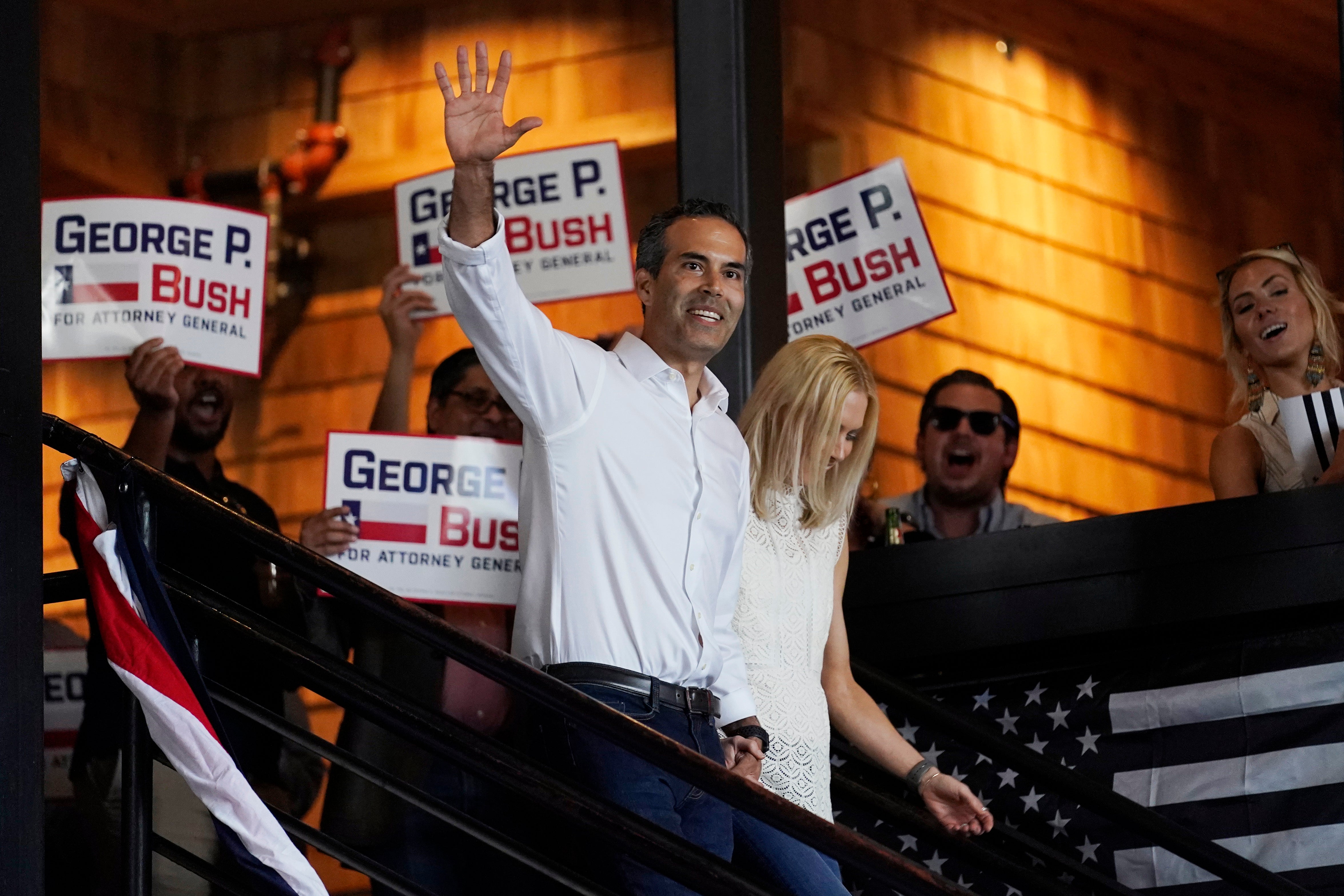 George P. Bush at his campaign announcement last week.