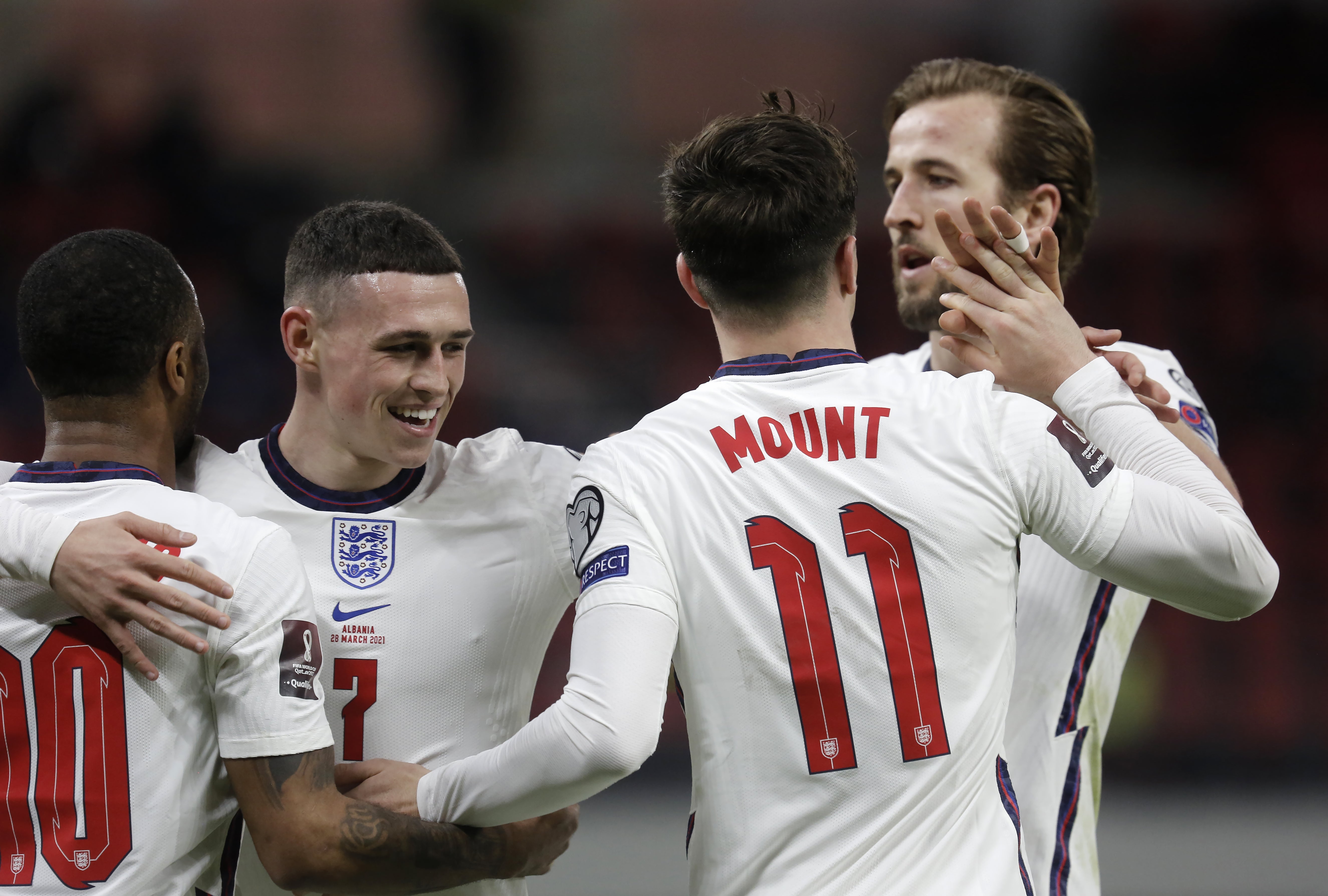 Mason Mount and Phil Foden's were among those resting after European finals