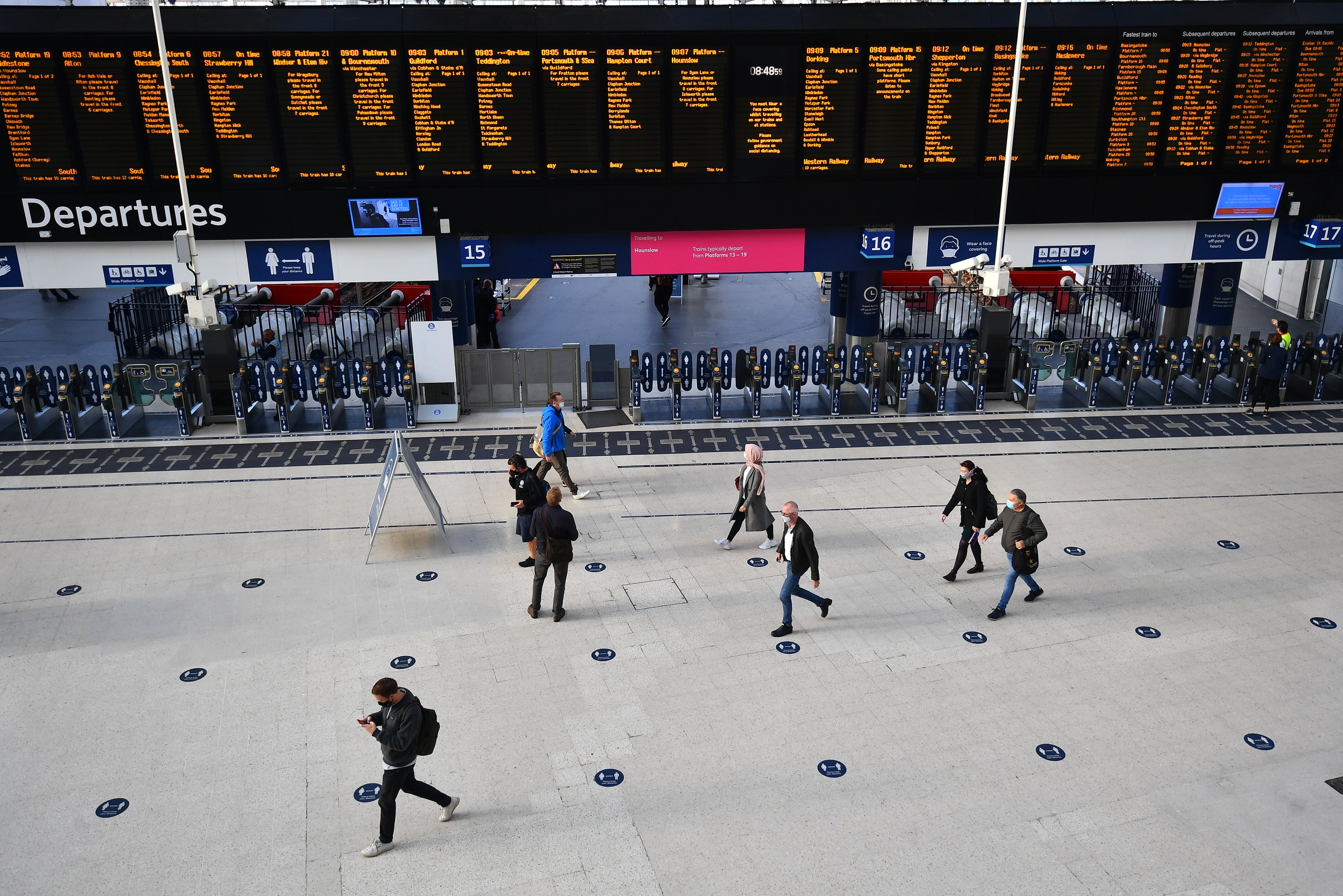 London Waterloo station