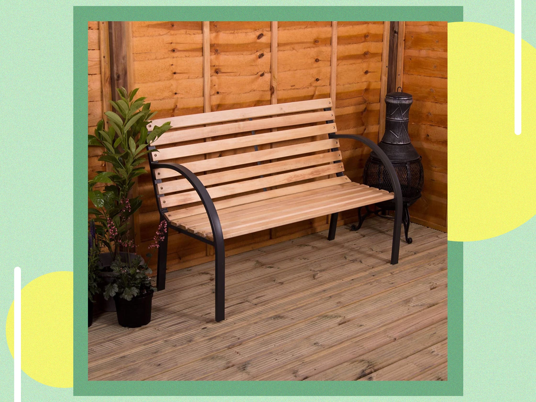 Materials matter when it comes to choosing the right bench for you and wood looks naturally appropriate outdoors