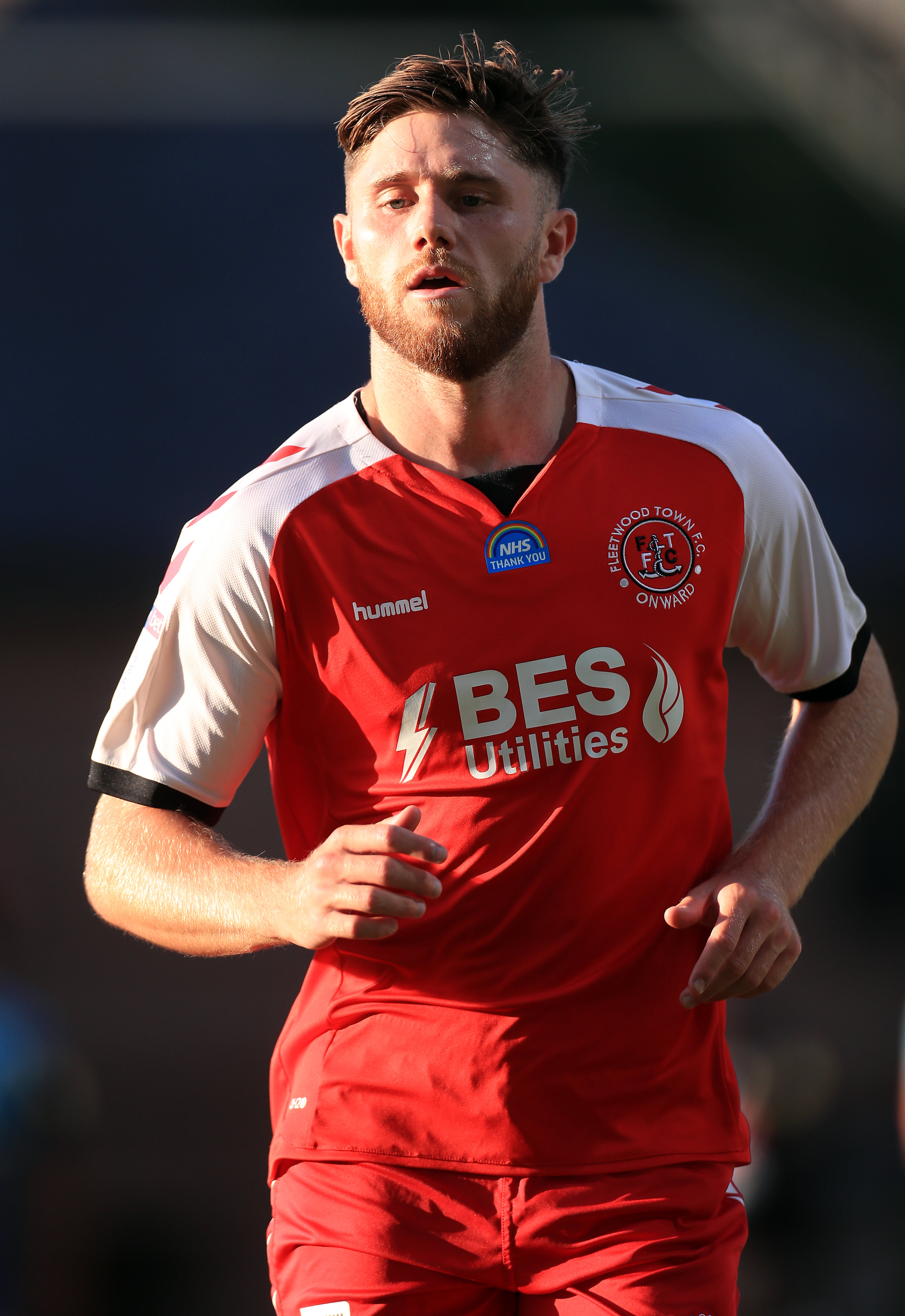 Wes Burns has joined Ipswich from Fleetwood.