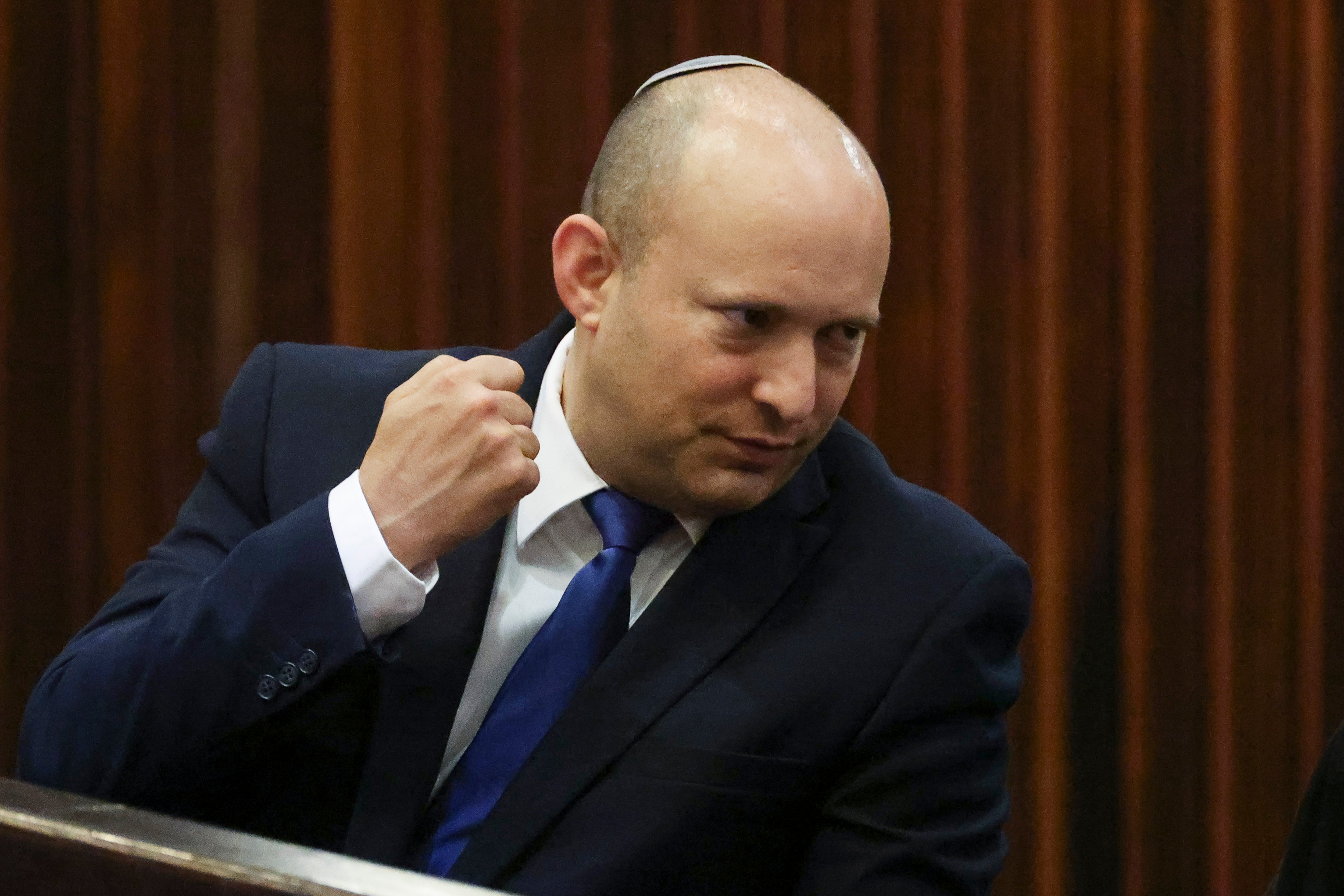 The Yamina Party leader, Naftali Bennett