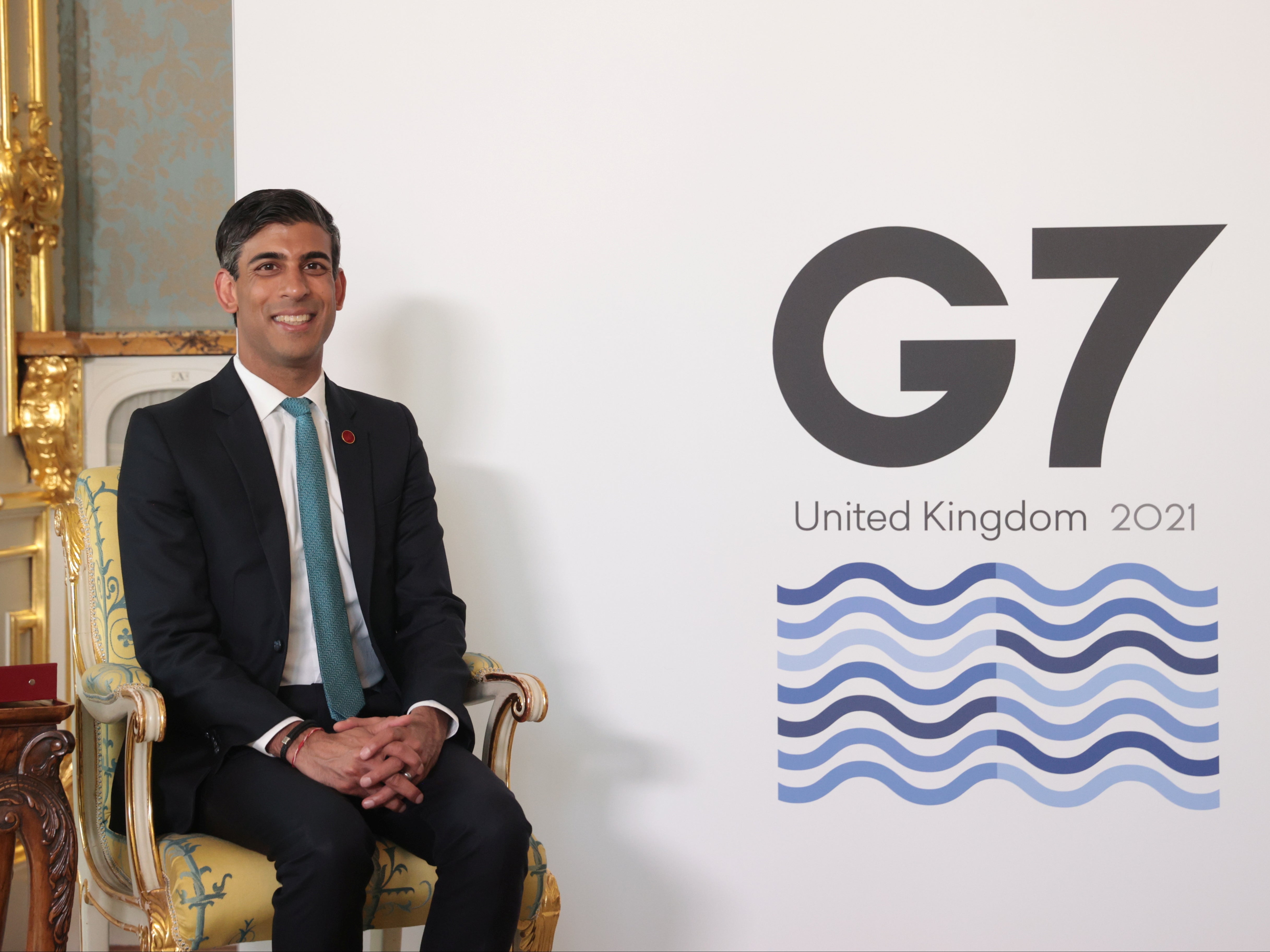 Chancellor Rishi Sunak prepares to welcome G7 finance ministers