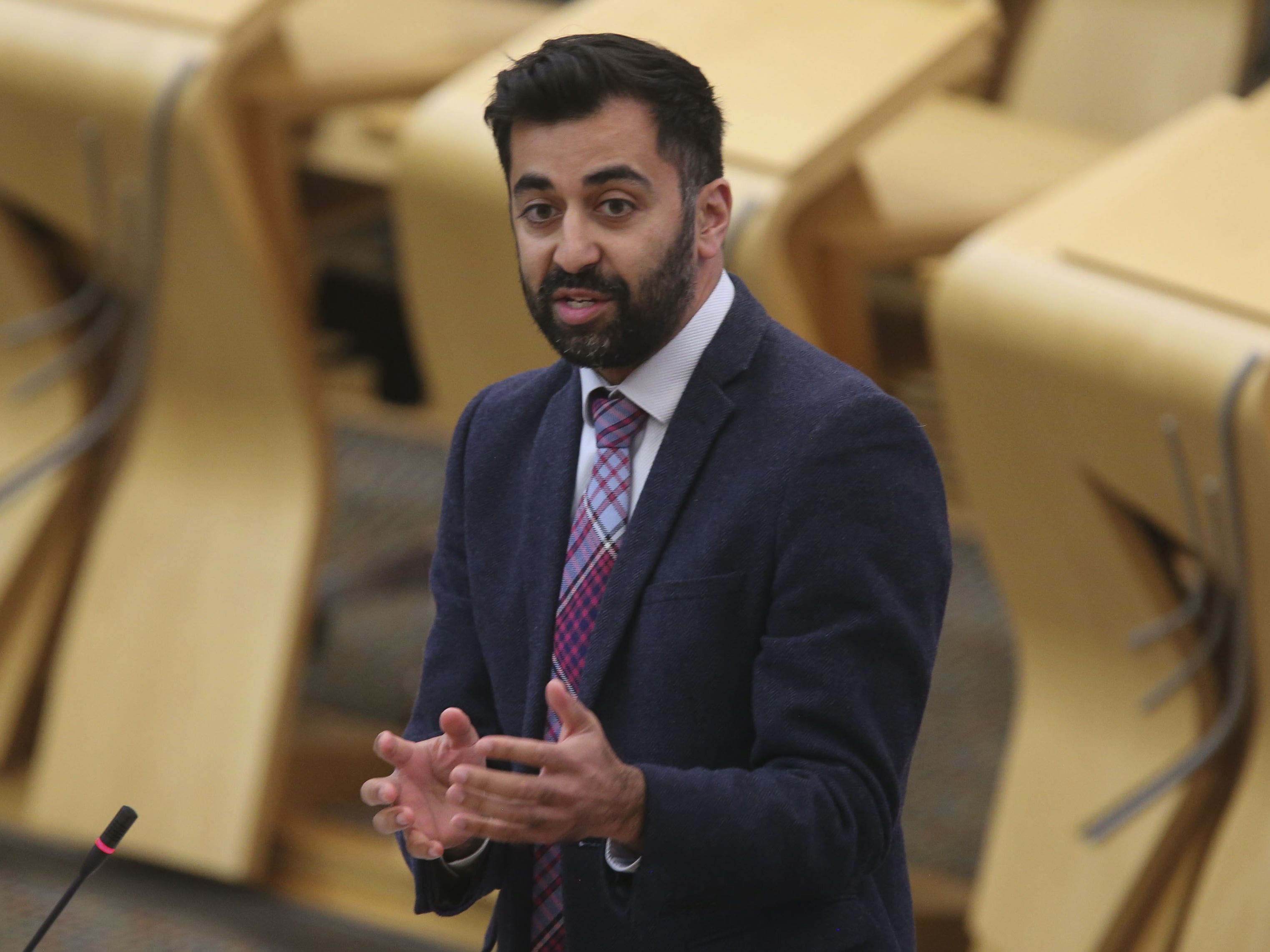 Scottish health secretary Humza Yousaf