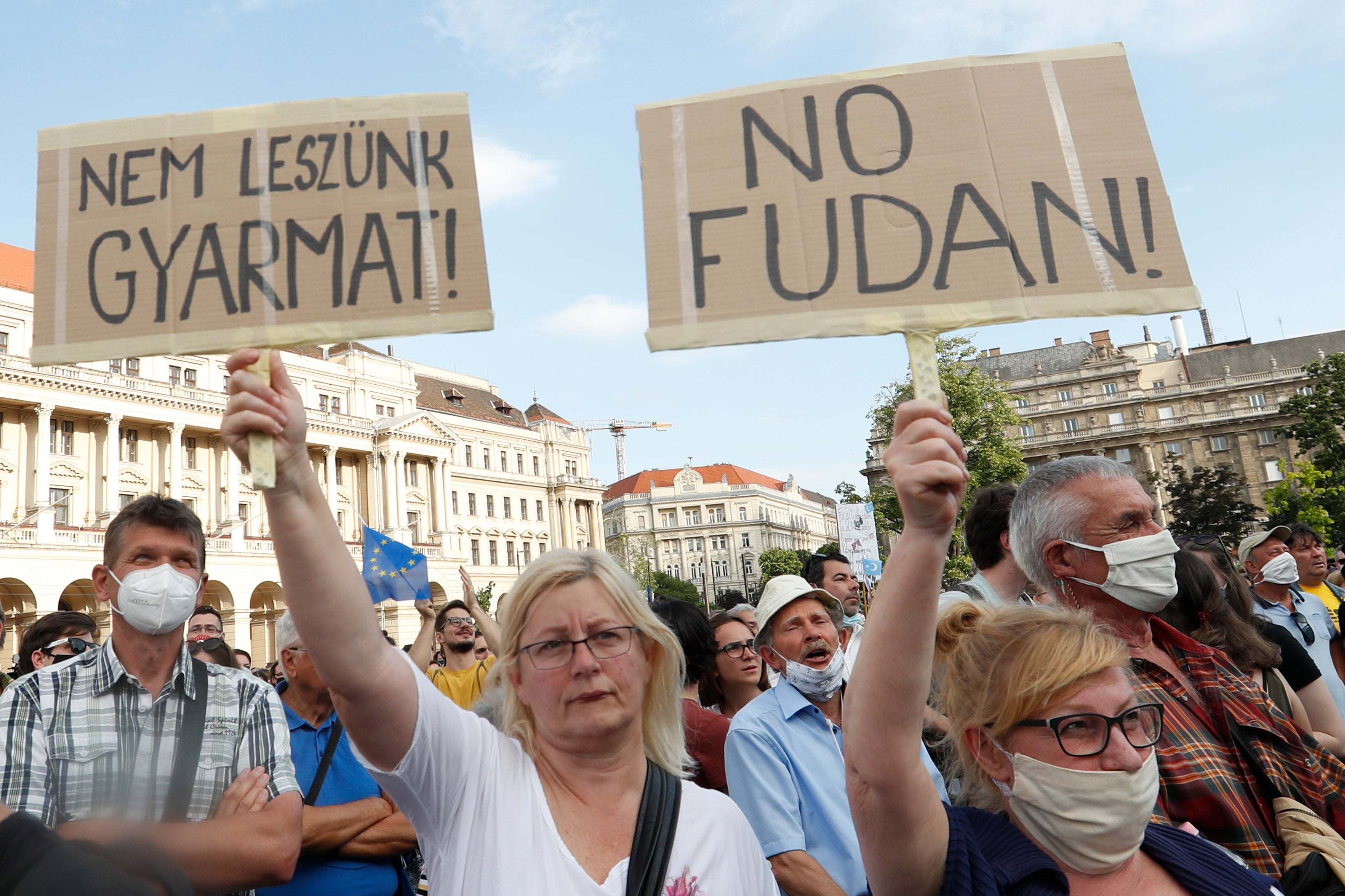 Hungary Protest