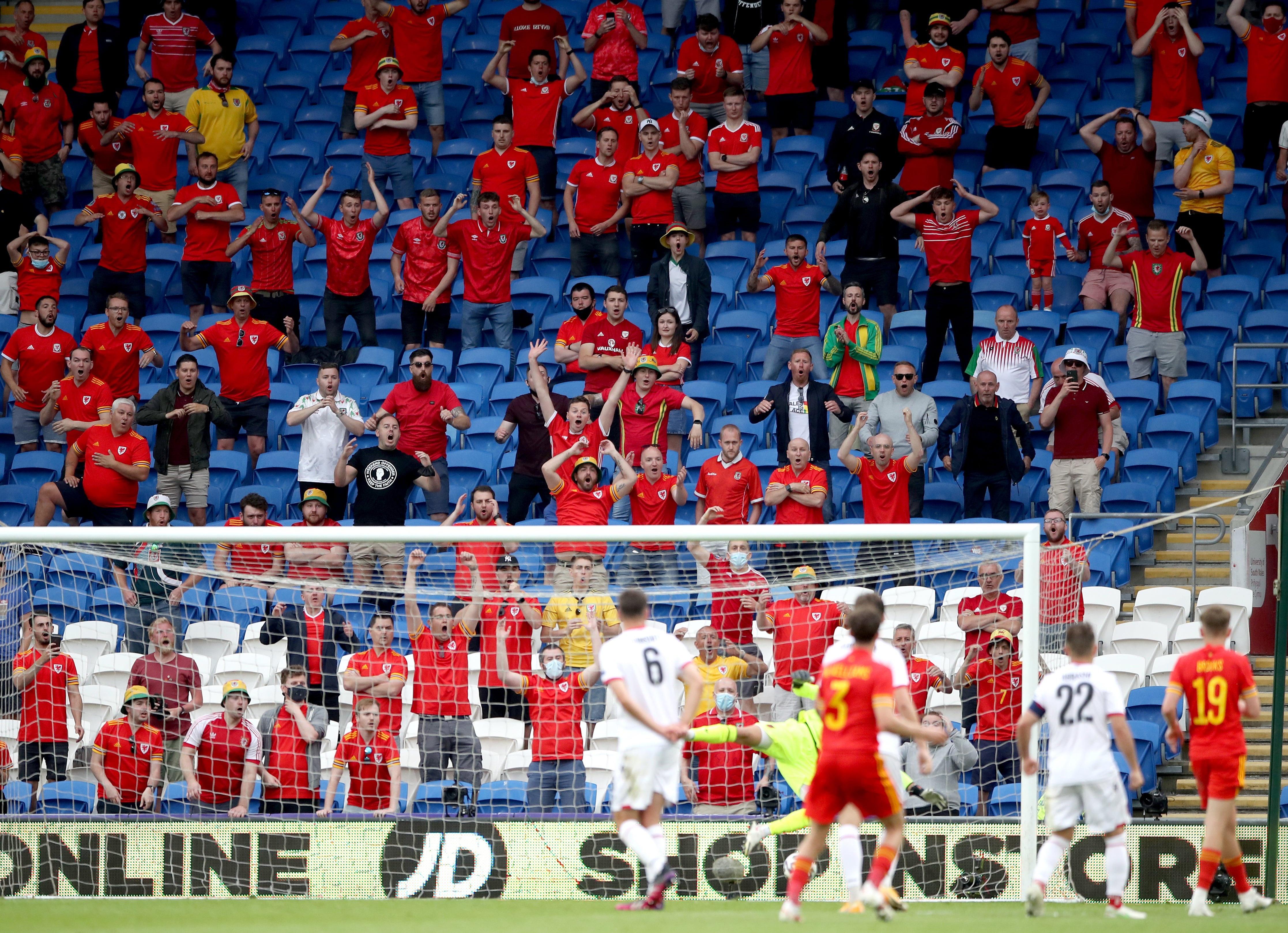 Wales could find no way through against Albania