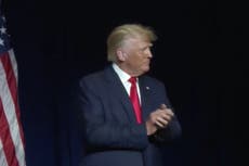 Trump claims credit for US Covid vaccines: ‘You’d be in a lot of trouble right now’