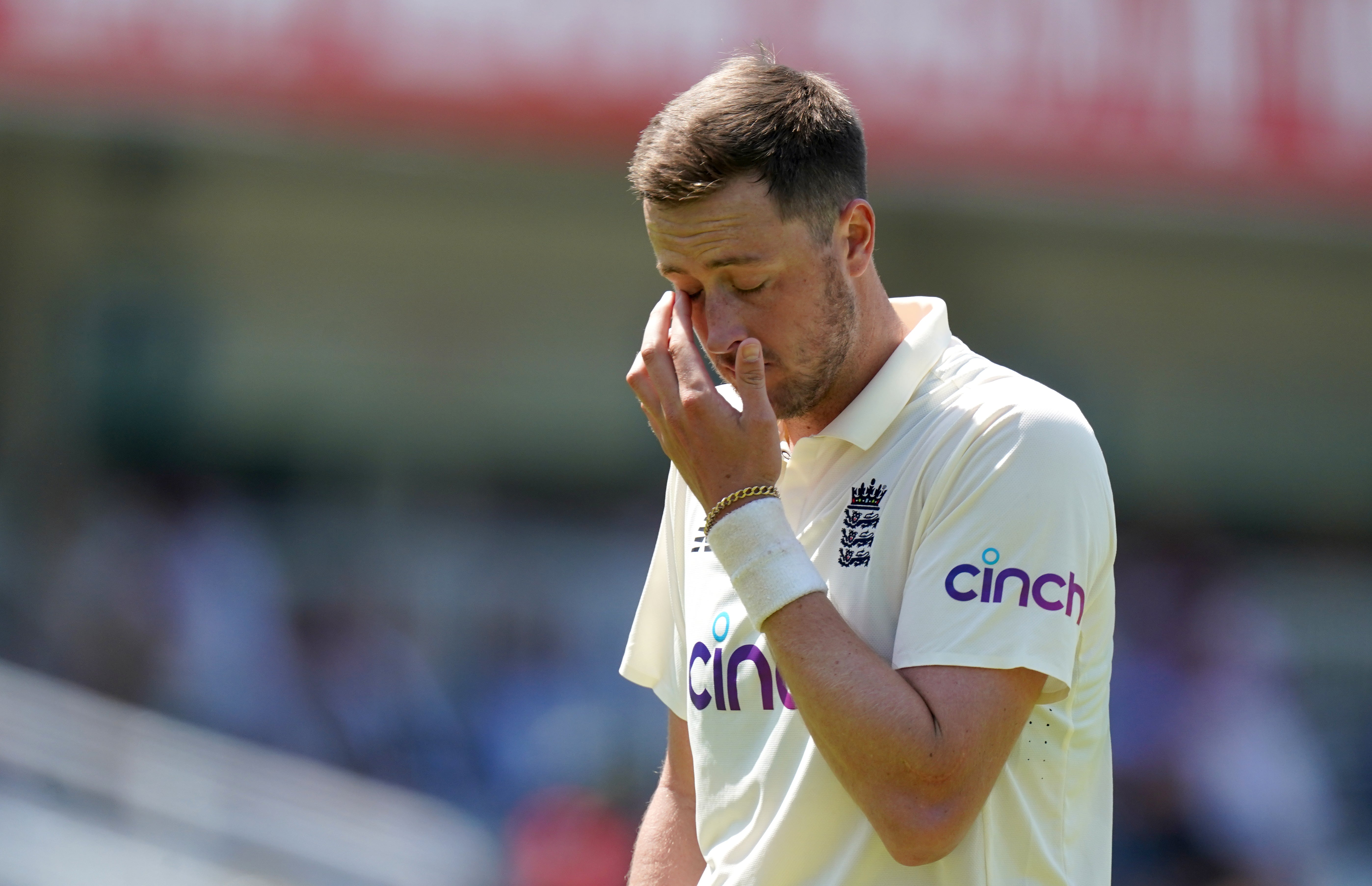 Ollie Robinson will not play for England in the second Test