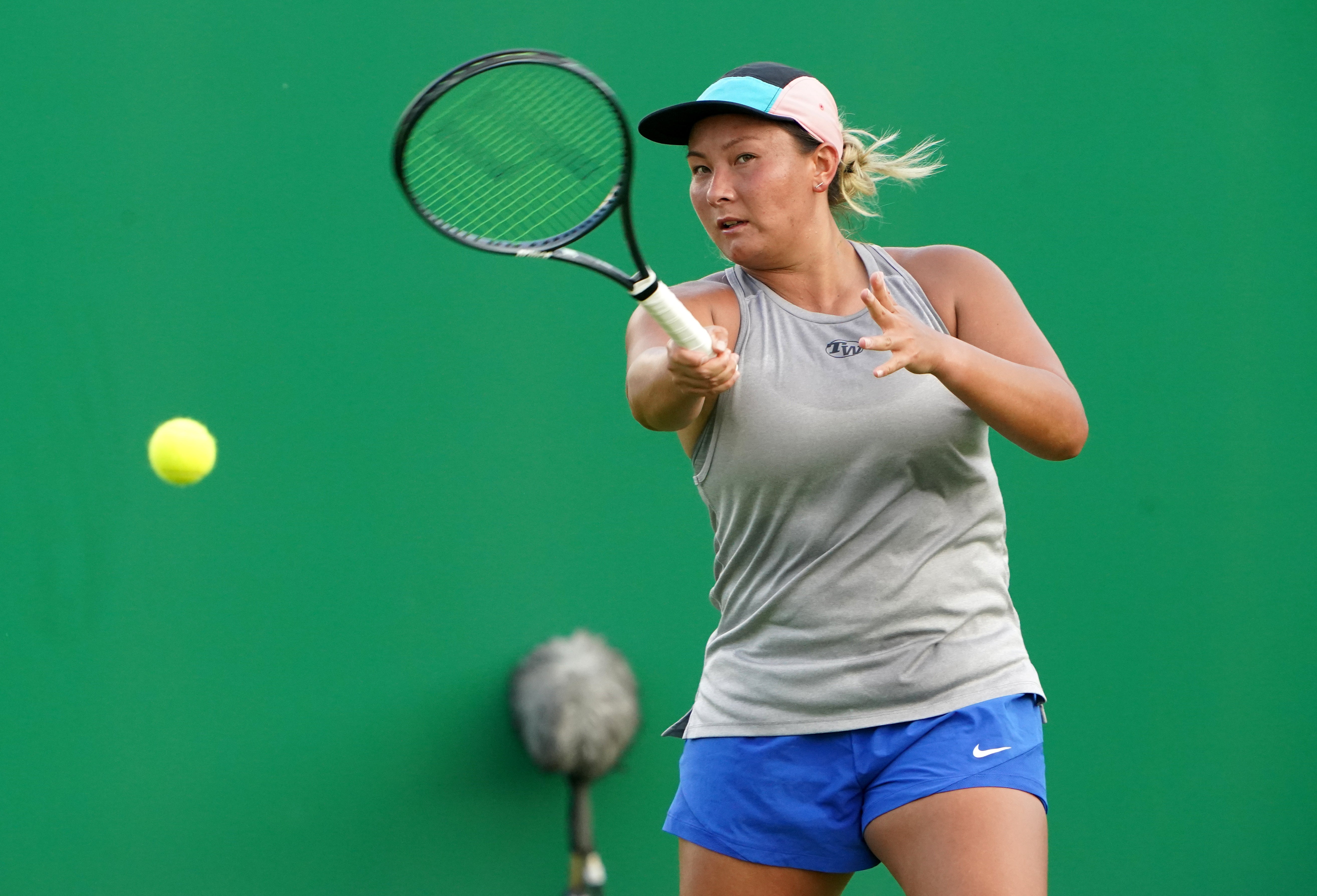 Tara Moore won her first WTA Tour level match since 2016