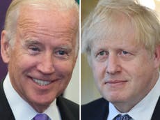 Brexit: Joe Biden set to press Boris Johnson on Northern Ireland at G7