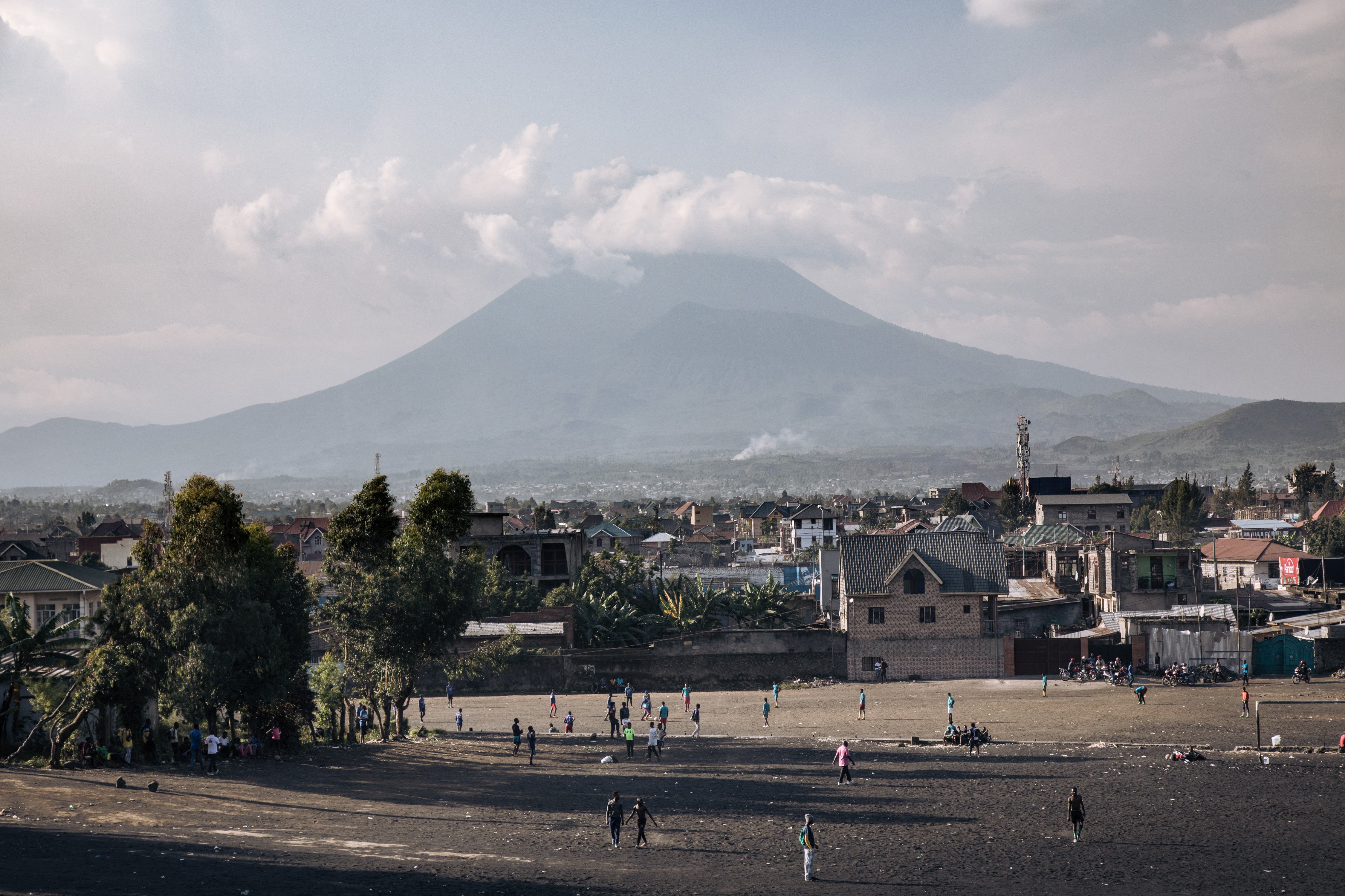 The Nyiragongo volcano is Africa’s most active volcano