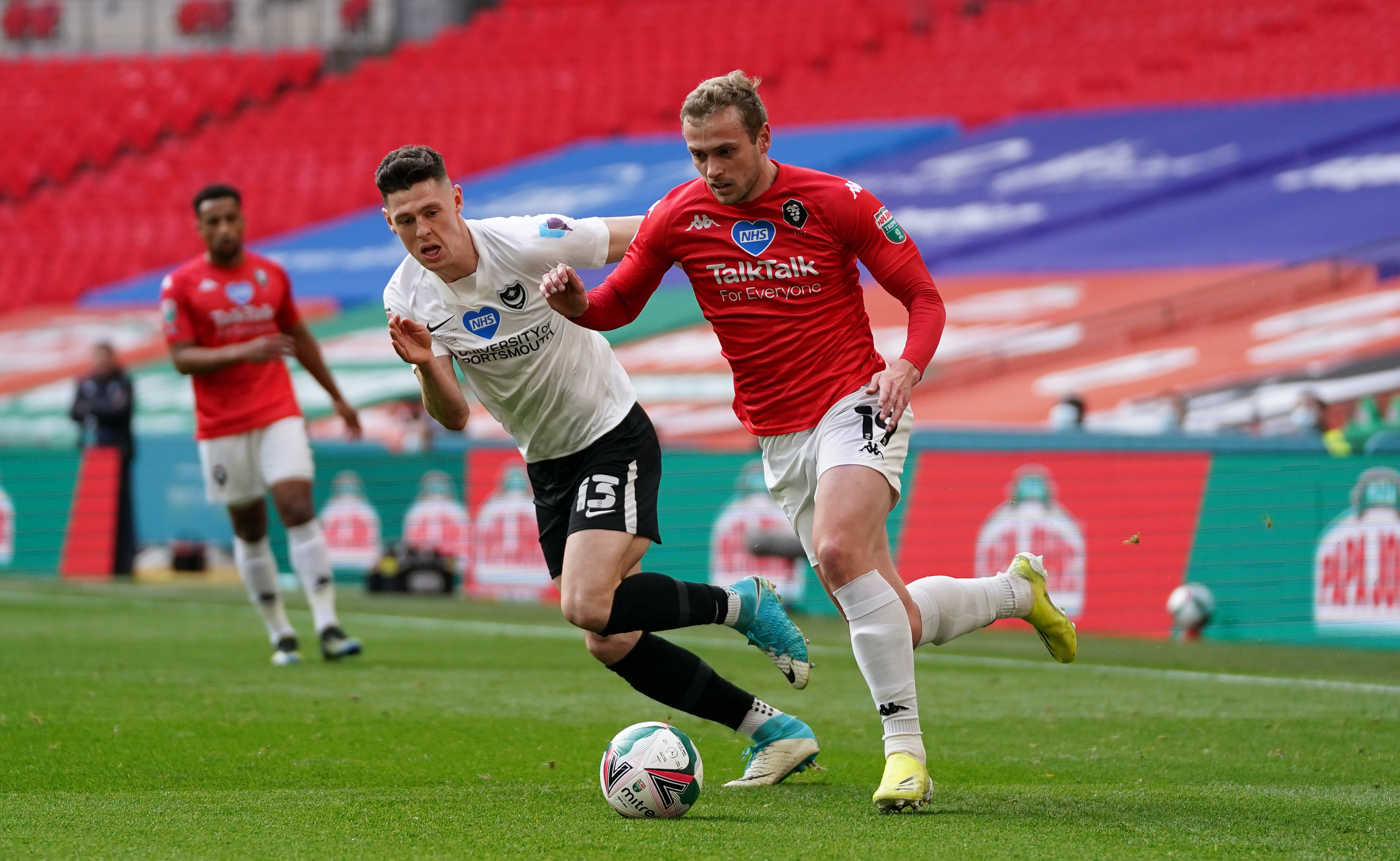 Portsmouth v Salford City – Papa John’s Trophy – Final 2020 – Wembley Stadium