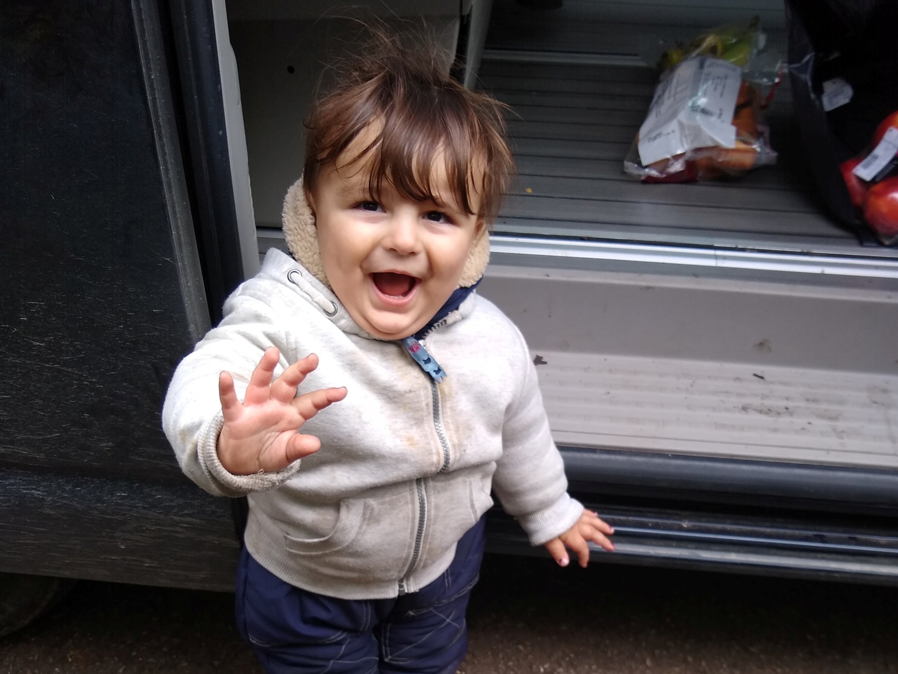 18-month old Artin Irannezhad whose parents and two older siblings died in a shipwreck off the French coast last October