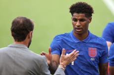 England forward Marcus Rashford ‘mentally ready’ for Euro 2020 after phone call with Gareth Southgate