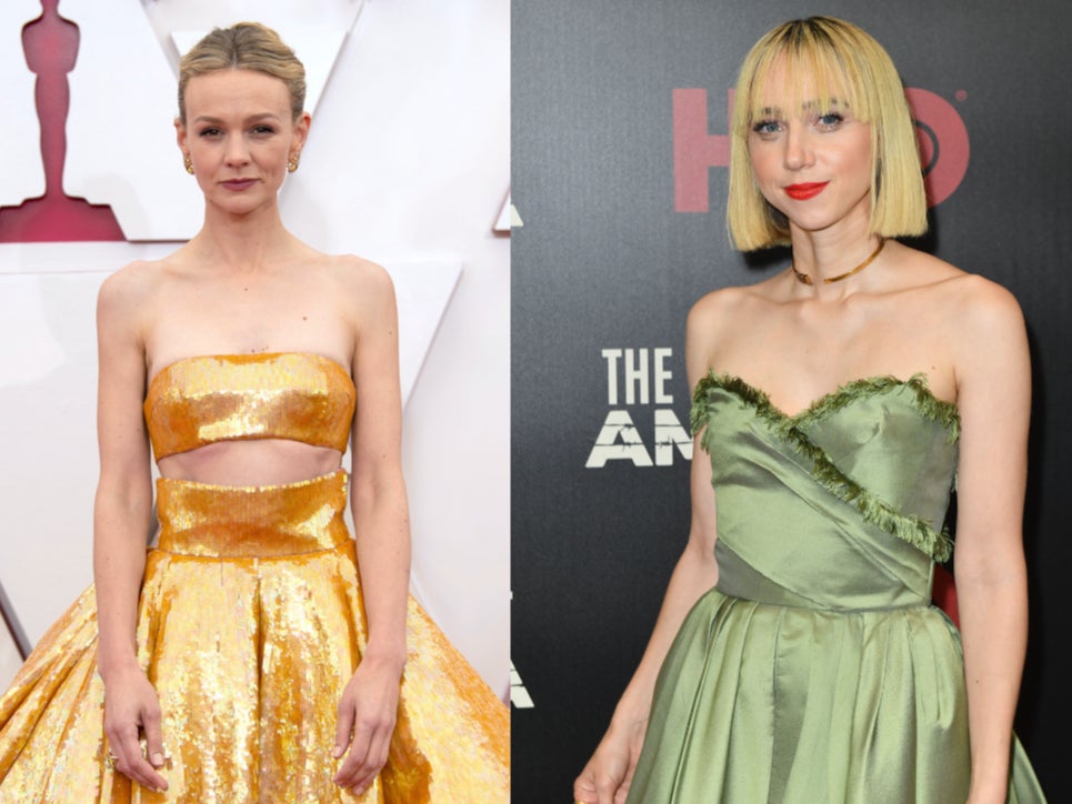 Carey Mulligan (left) and Zoe Kazan (right)