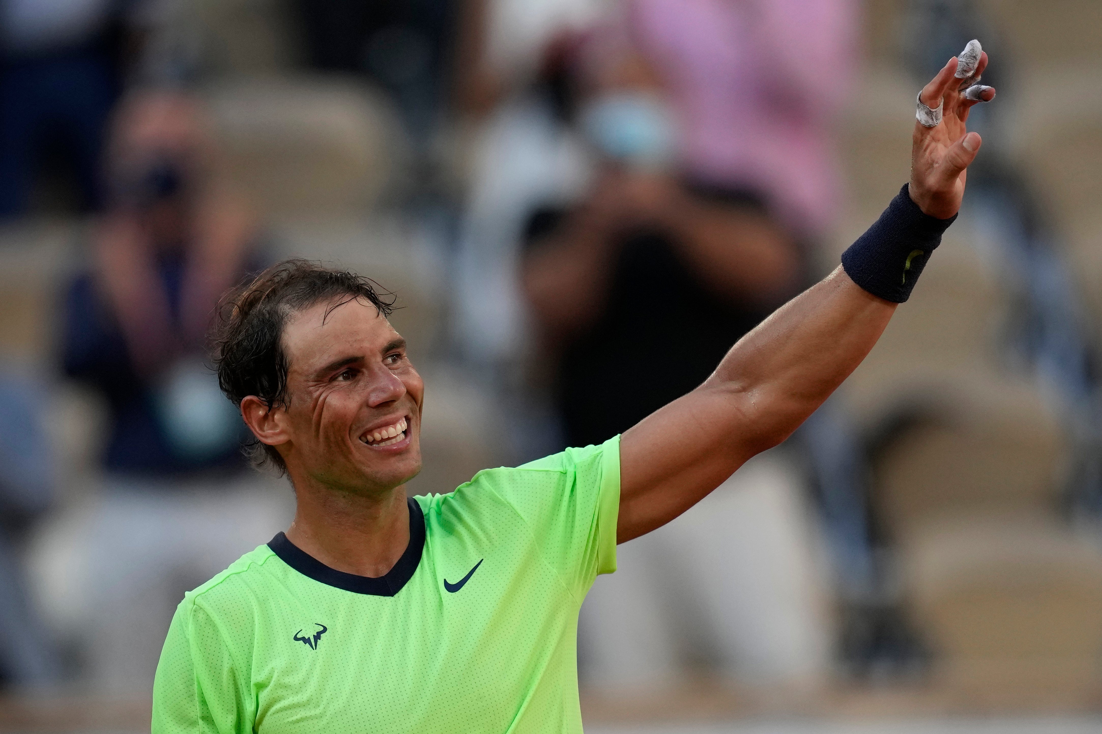 Rafael Nadal was ruthless against Jannik Sinner