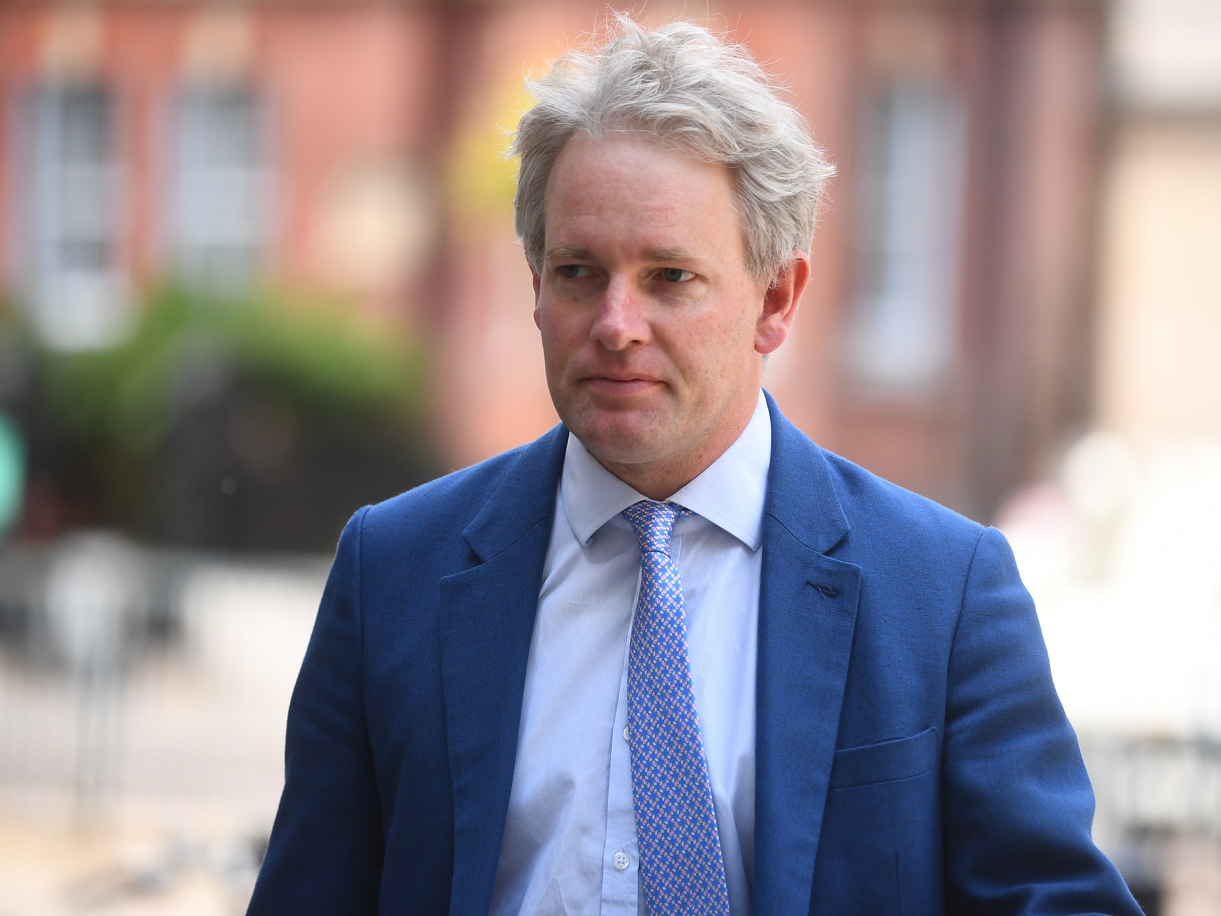 Conservative MP Danny Kruger outside Westminster Magistrates' Court