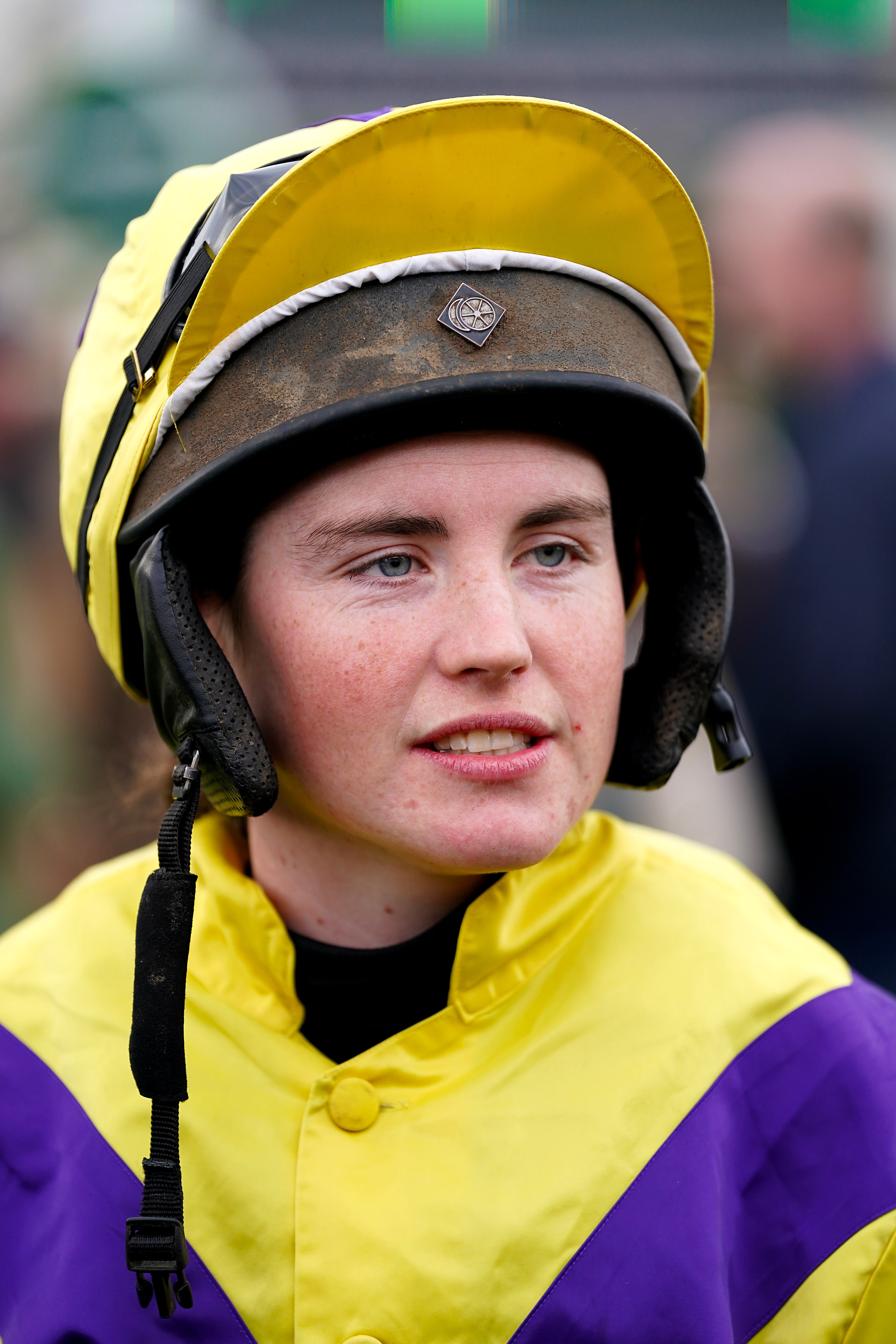 Tabitha Worsley, who rode Exitas to an emotional victory at Southwell