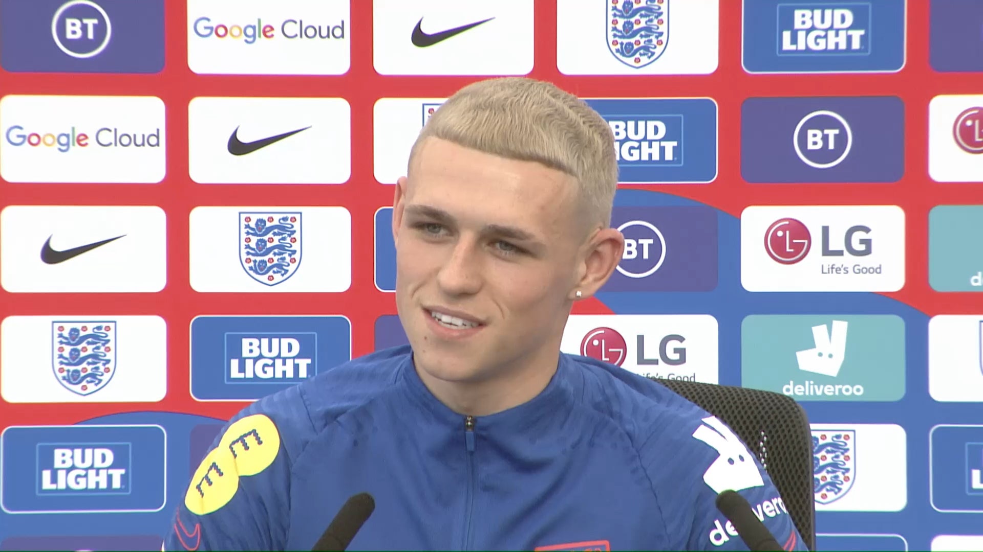 Phil Foden has dyed his hair ahead of the Euros