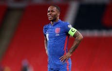 Raheem Sterling playing with a smile and relishing England’s Wembley clashes