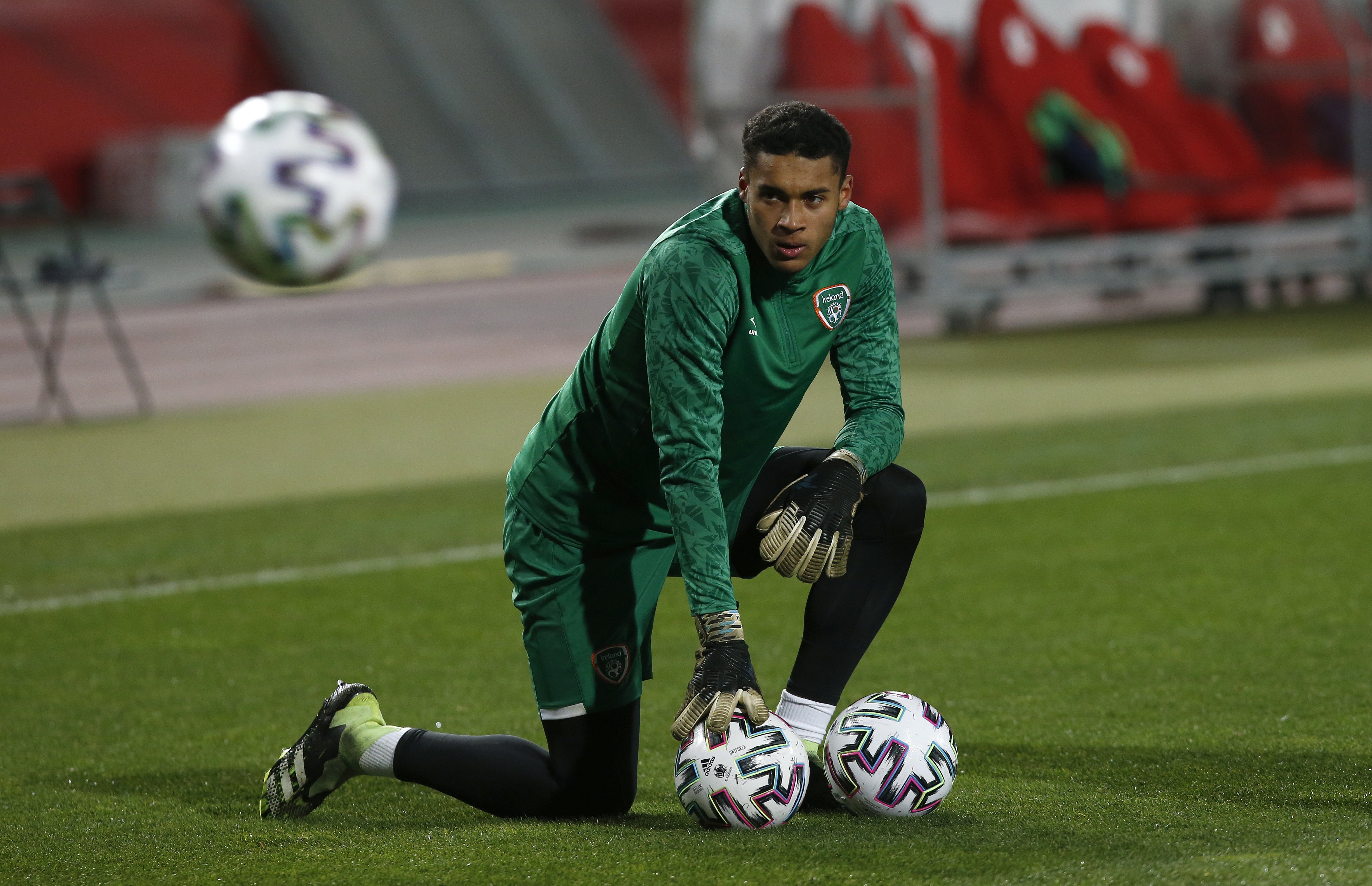 Gavin Bazunu impressed for the Republic of Ireland