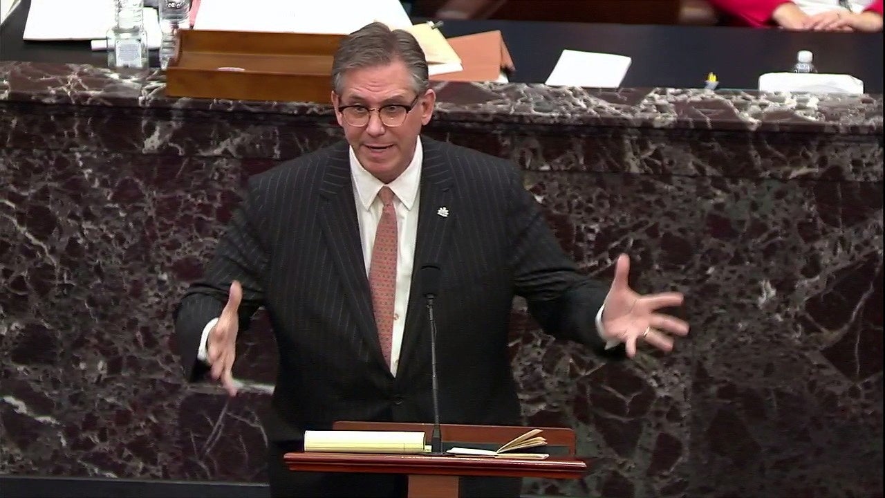 Attorney Bruce Castor during former President Donald Trump’s second impeachment trial.