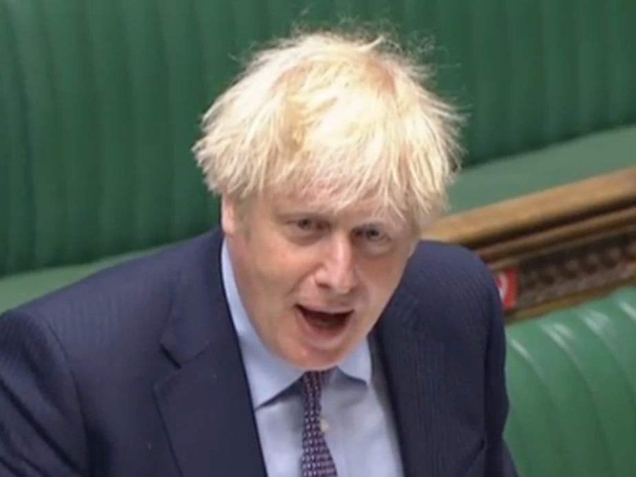 Boris Johnson appeared to forget that Wales are in Euro 2020