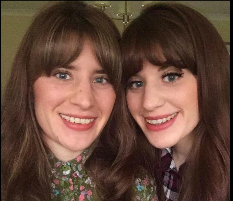 Twin sisters Melissa and Georgia Laurie, 28