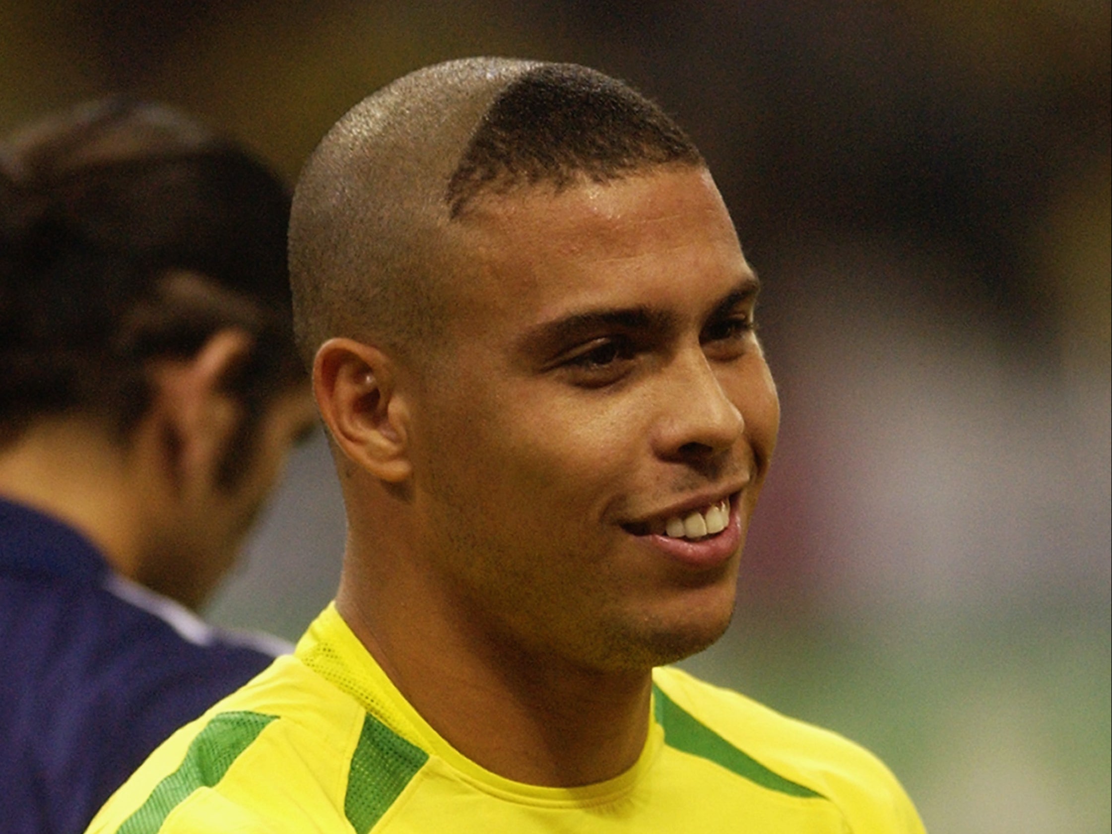 Ronaldo of Brazil during the FIFA World Cup Finals 2002