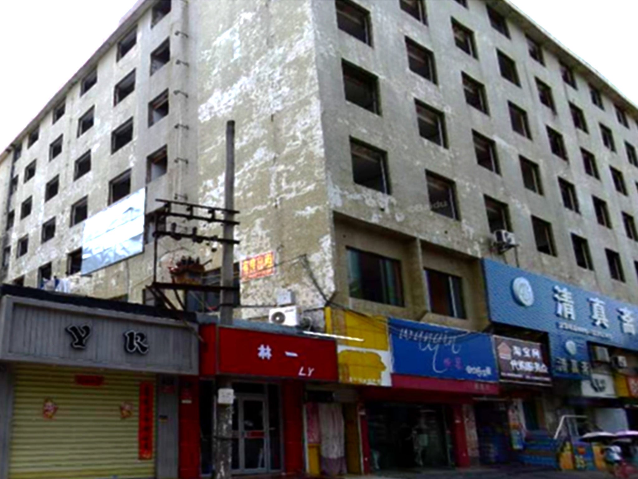 This abandoned hotel in Sanya was the former location of a gay bar