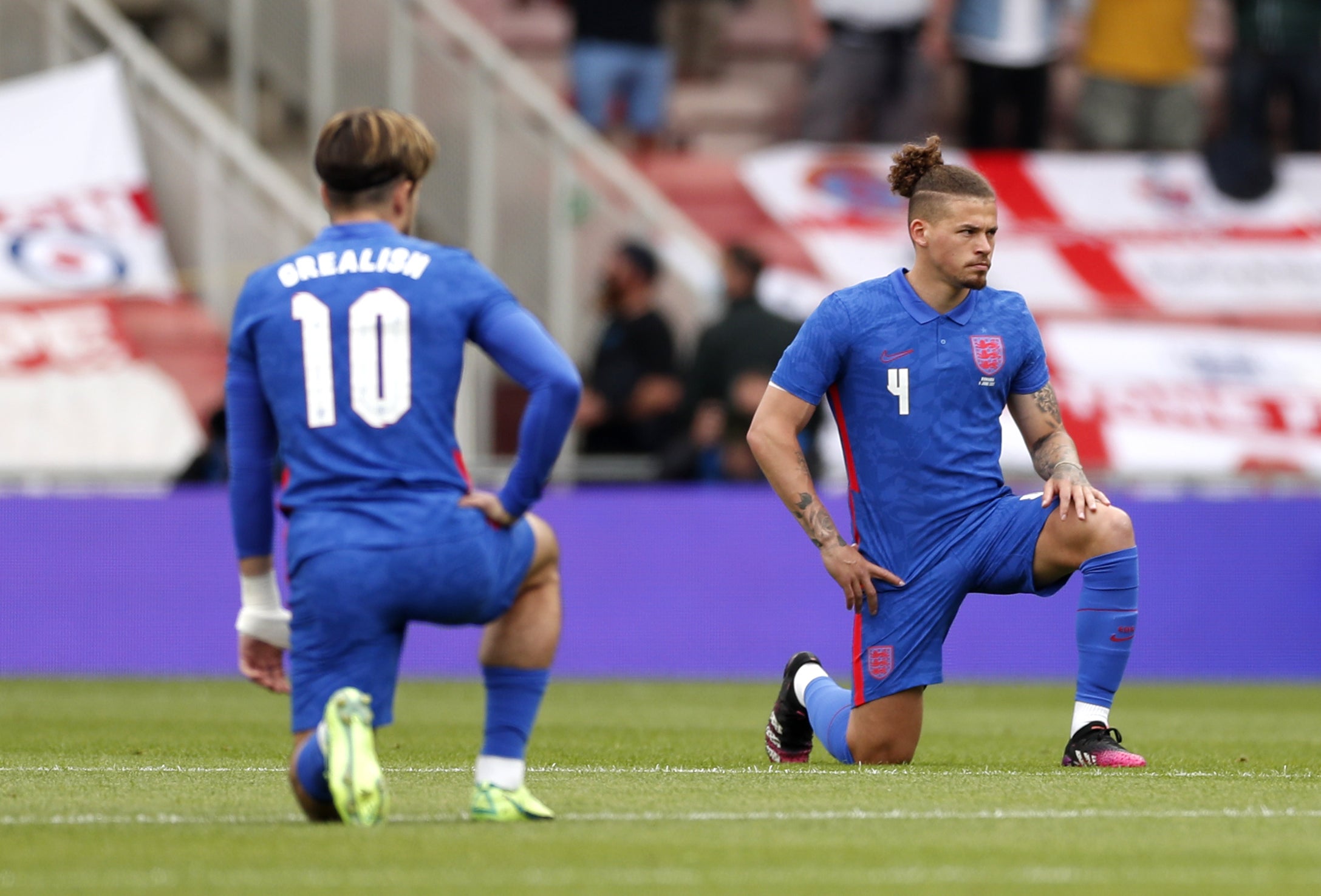 England have chosen to take a knee