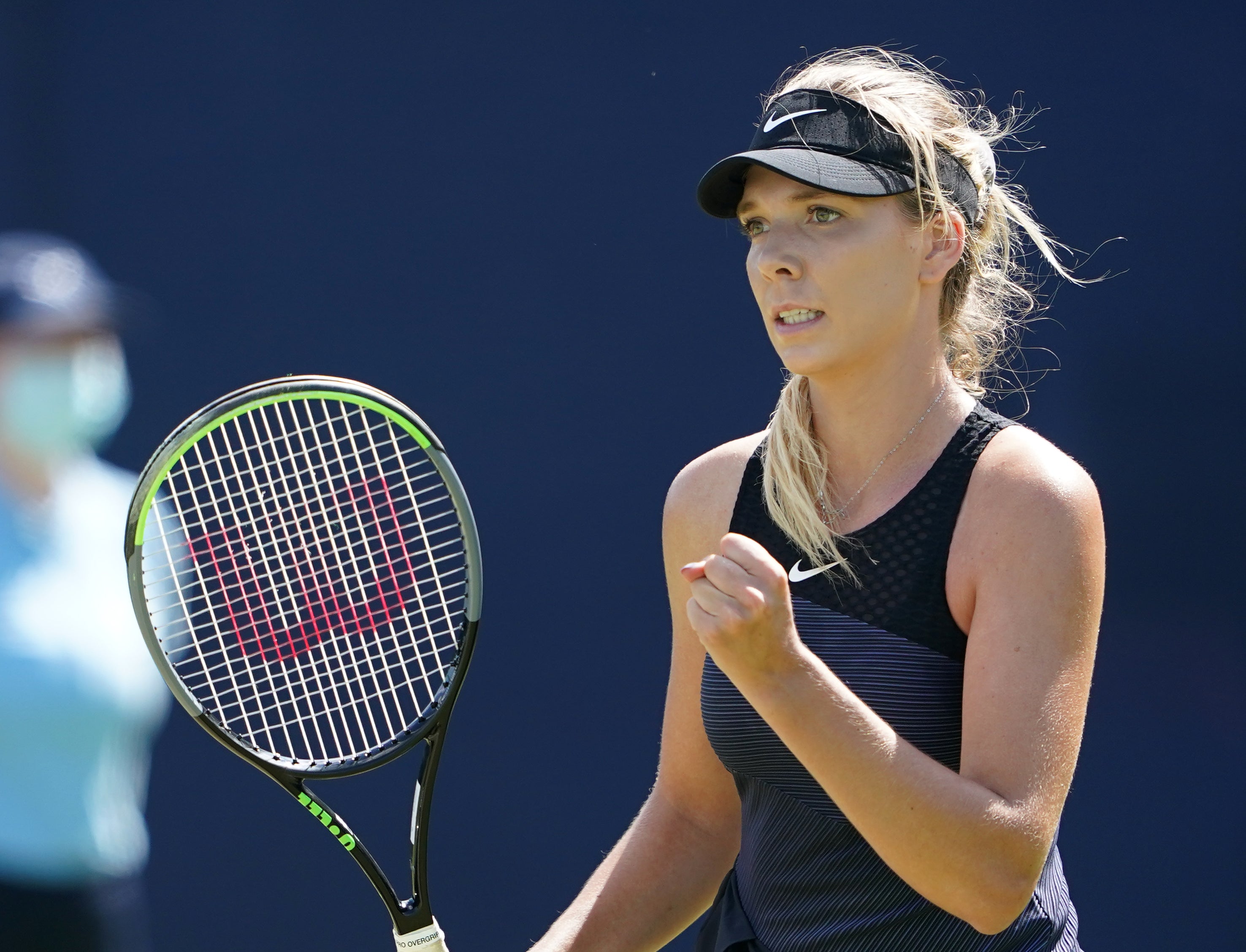 Katie Boulter was in impressive form at the Nottingham Open