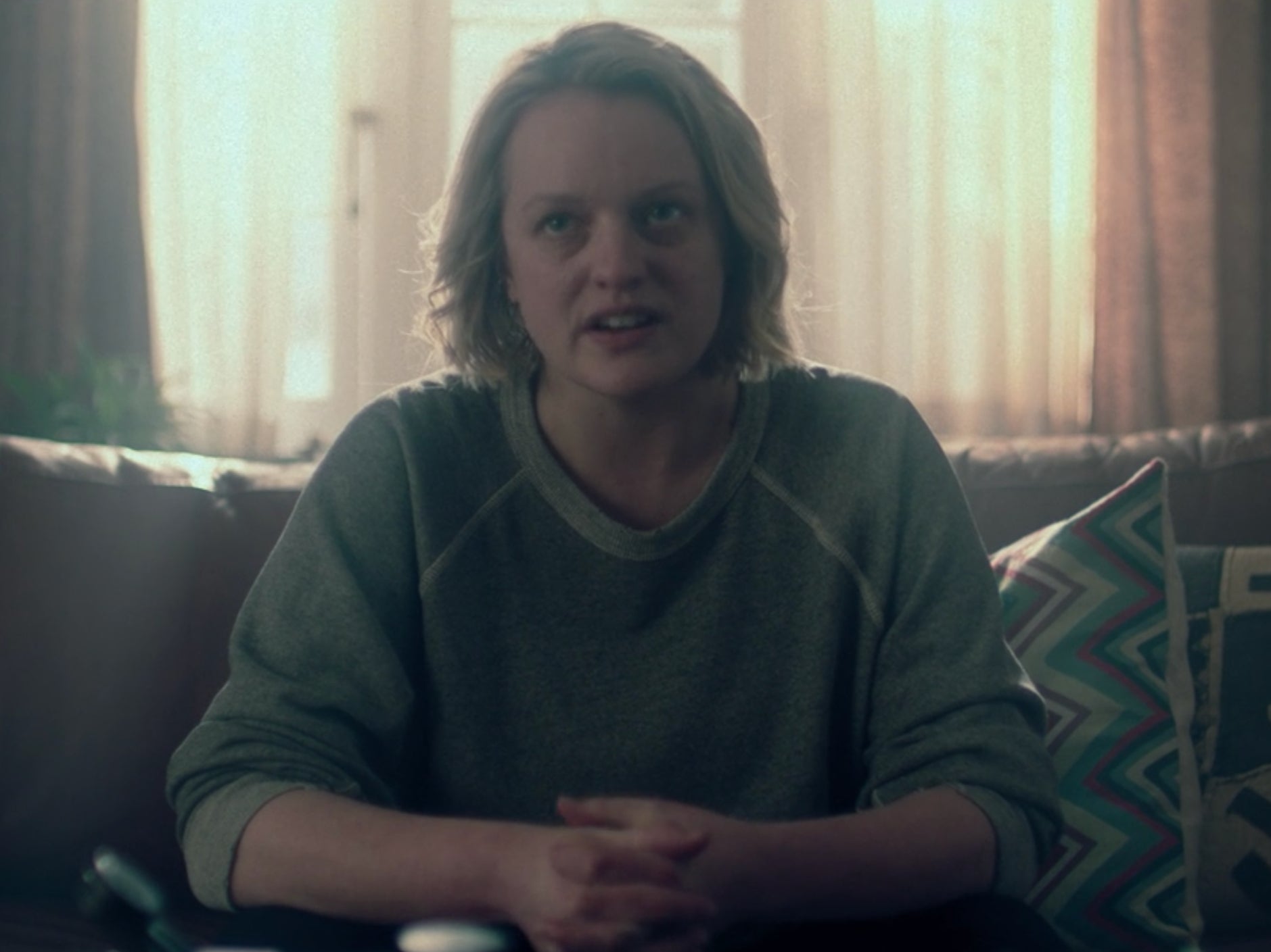 Elisabeth Moss in ‘Progress’, the ninth episode in season four of ‘The Handmaid’s Tale'