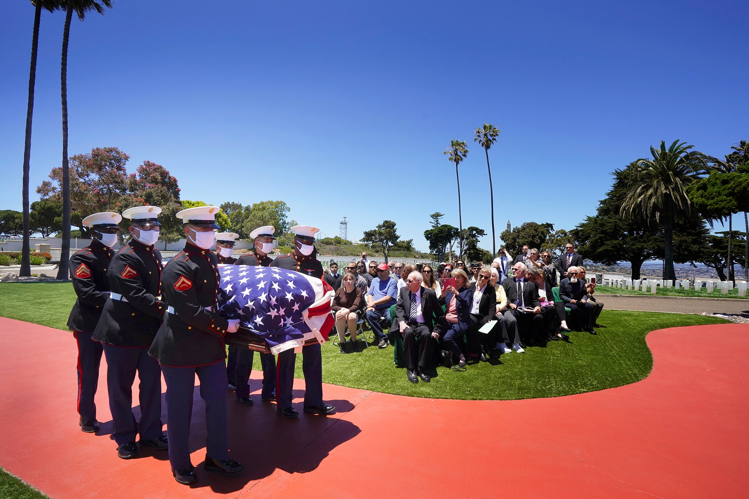 Pearl Harbor Marine Funeral