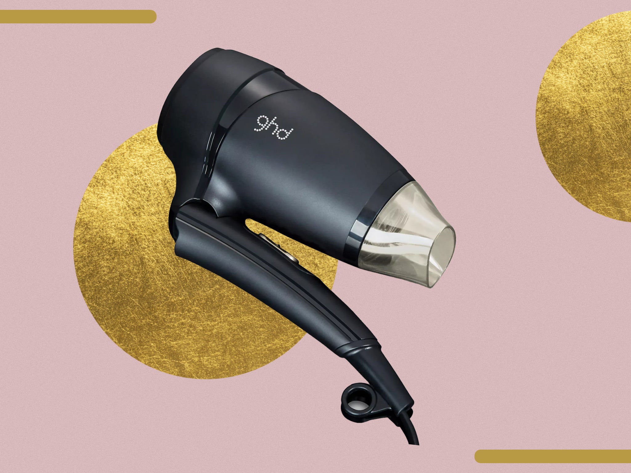 Ghd promises that it packs 70 per cent of the power of the brand’s full-size dryer