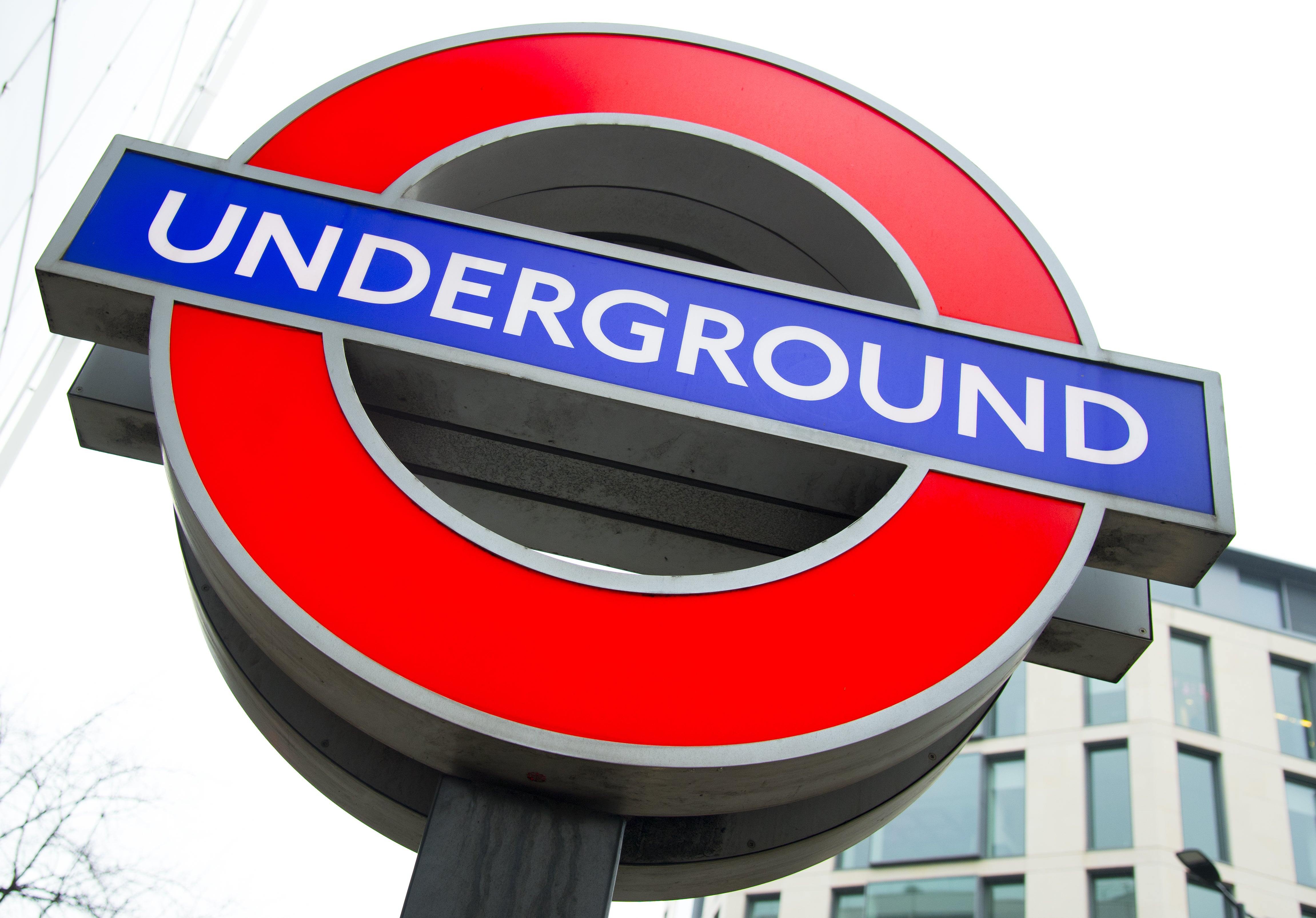 A London Underground sign