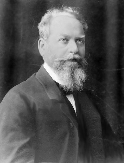 German philosopher Edmund Husserl who founded phenomenology, c1900