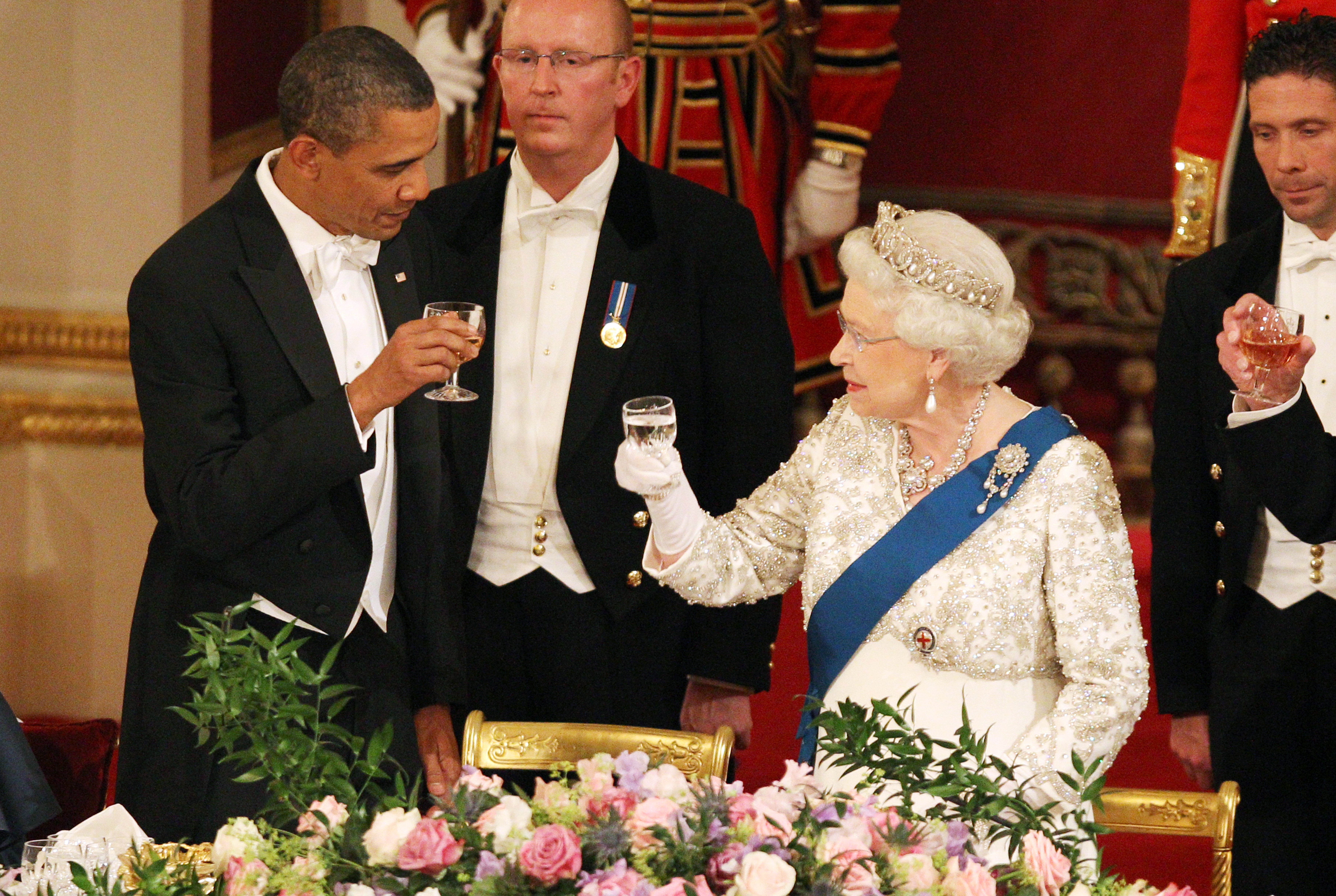 The Queen and Obama in 2011