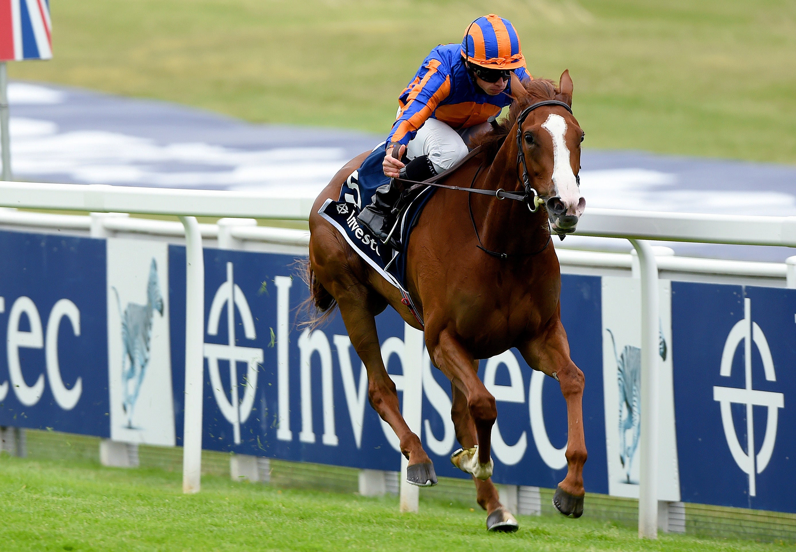 Love winning the Oaks at Epsom