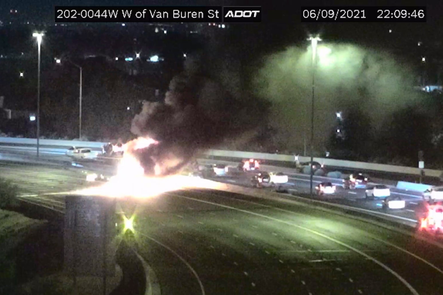 Phoenix Freeway Crash