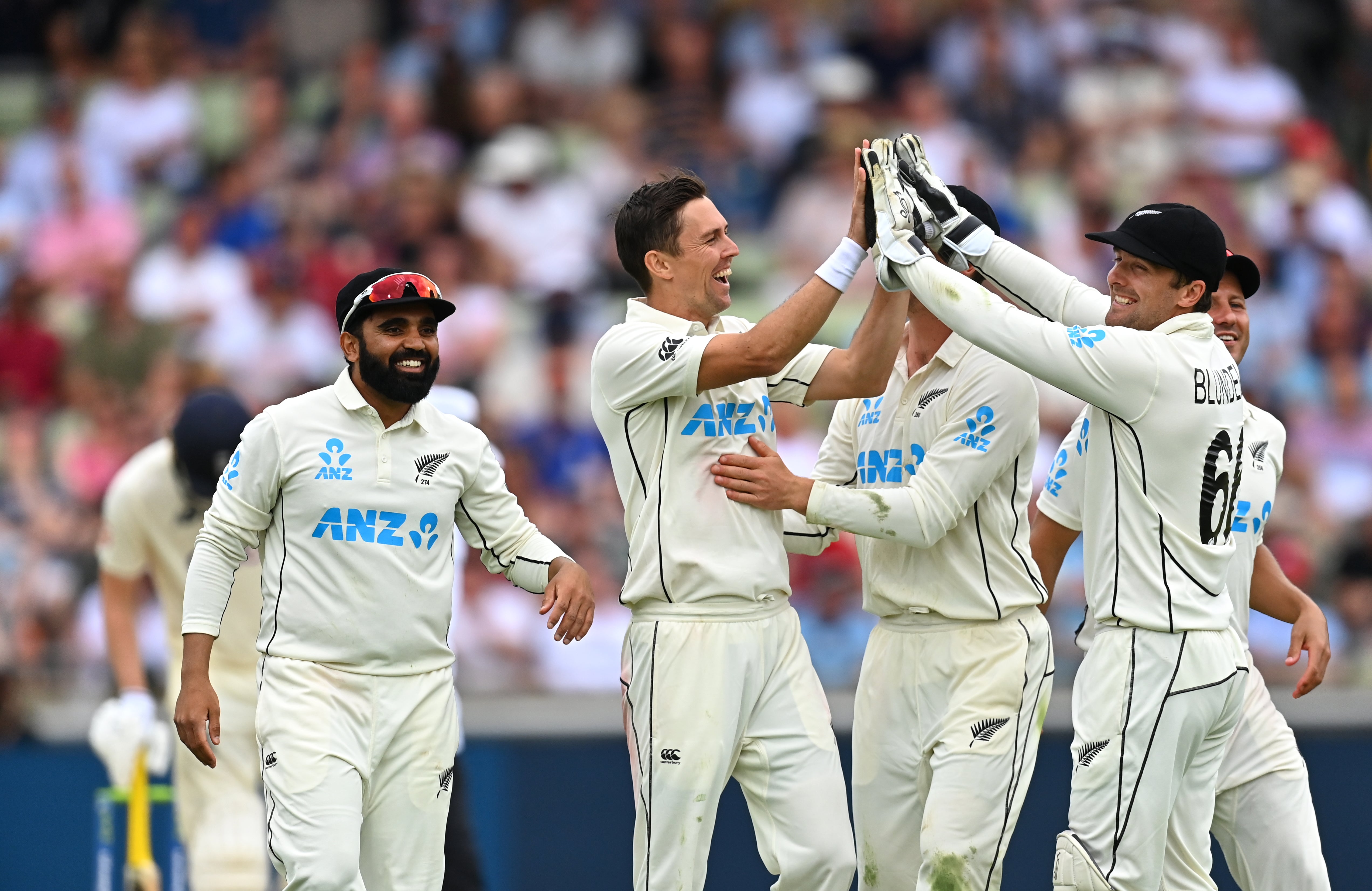 New Zealand grew into the match on day one of the second Test