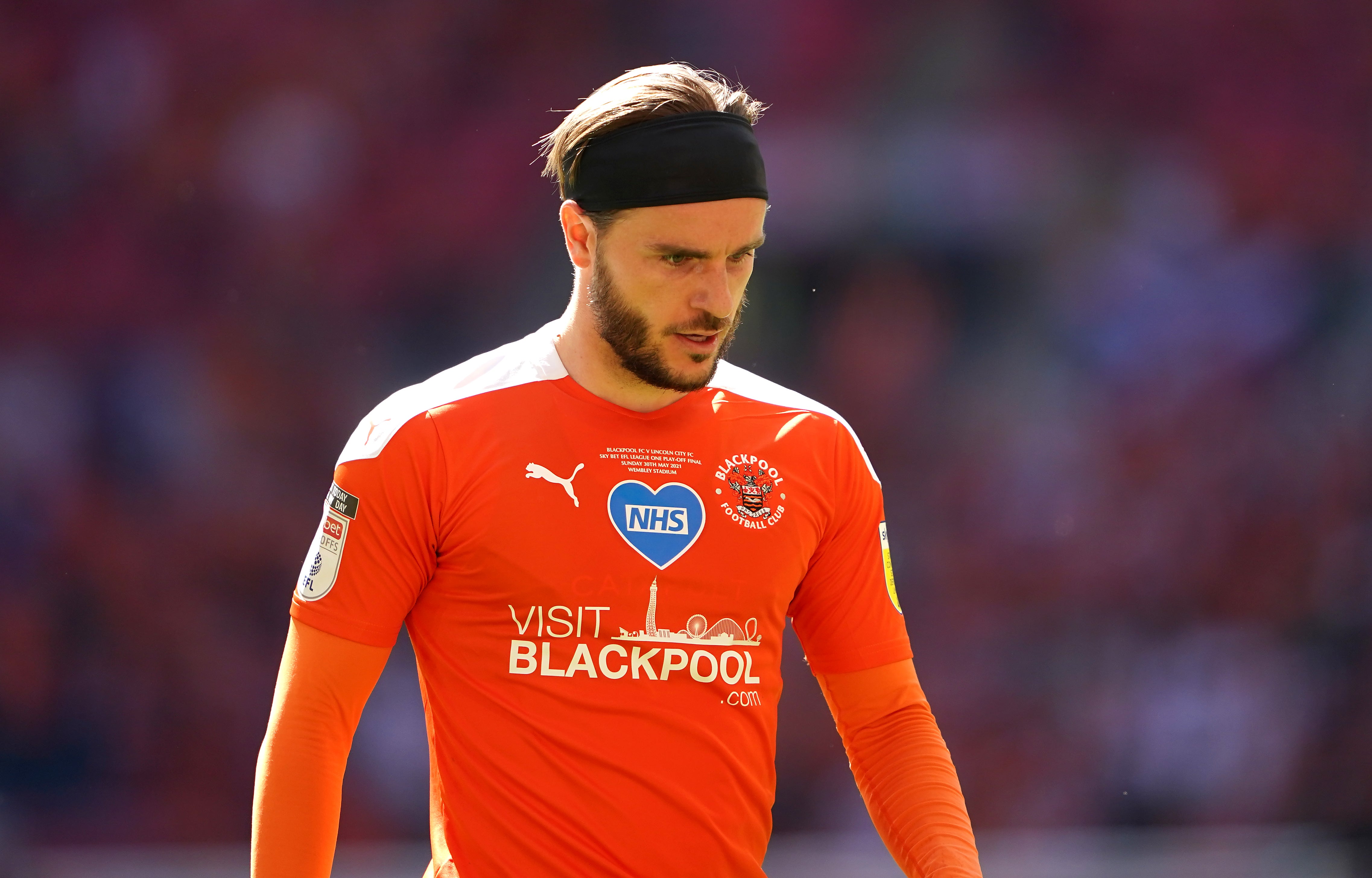 Luke Garbutt played a key role for Blackpool during their promotion-winning season