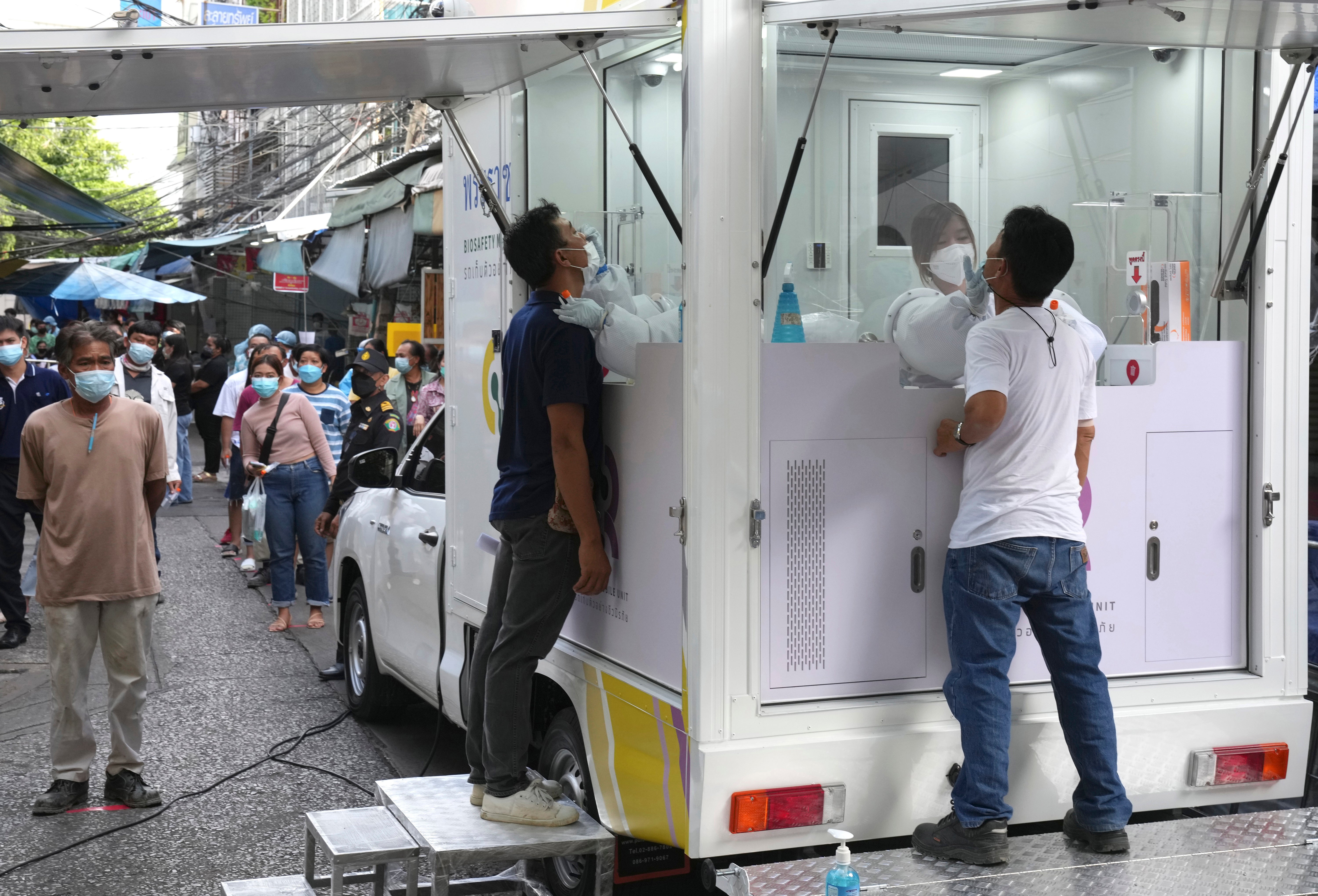 Virus Outbreak Thailand Daily Life