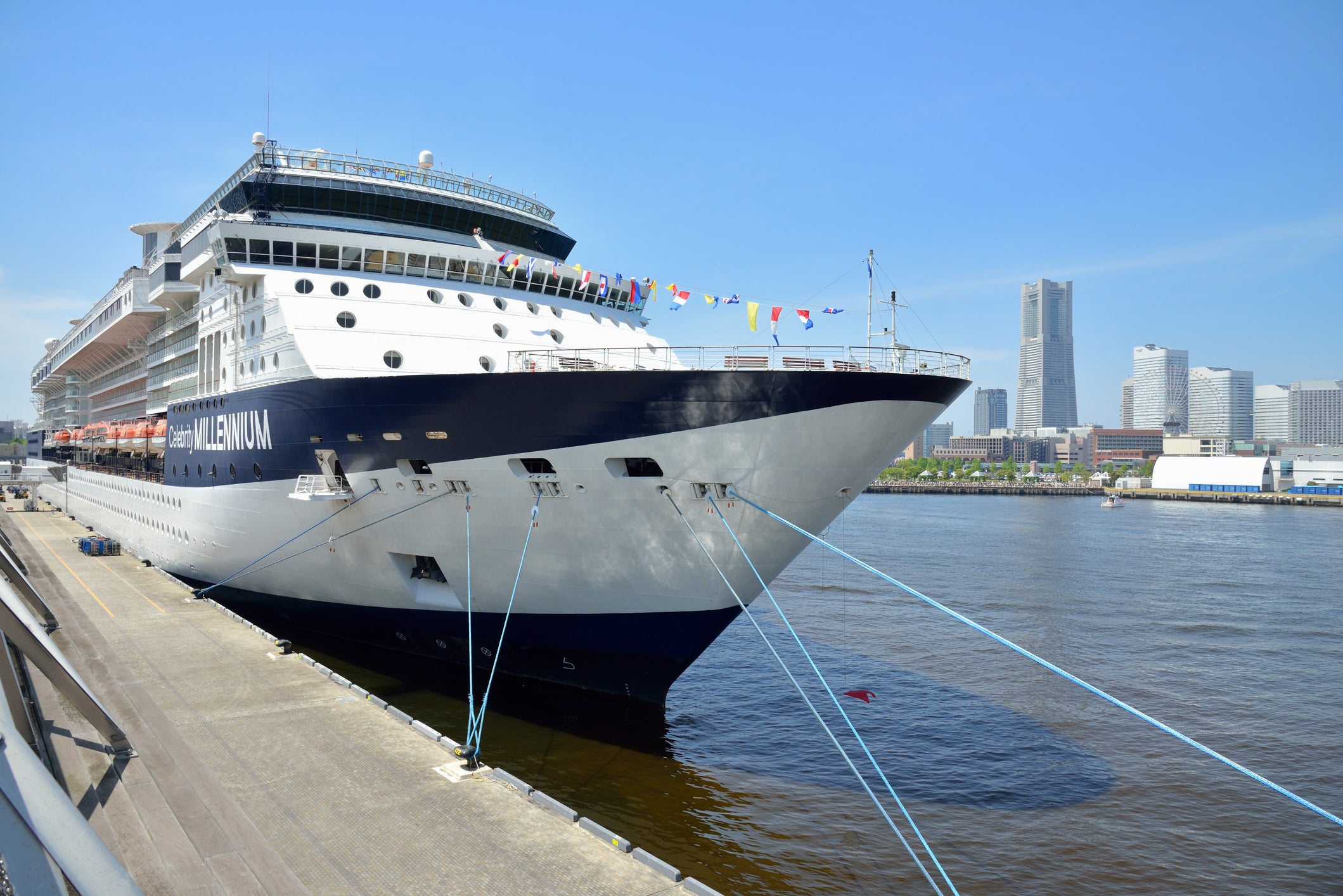 The Celebrity Millennium ship on a previous voyage