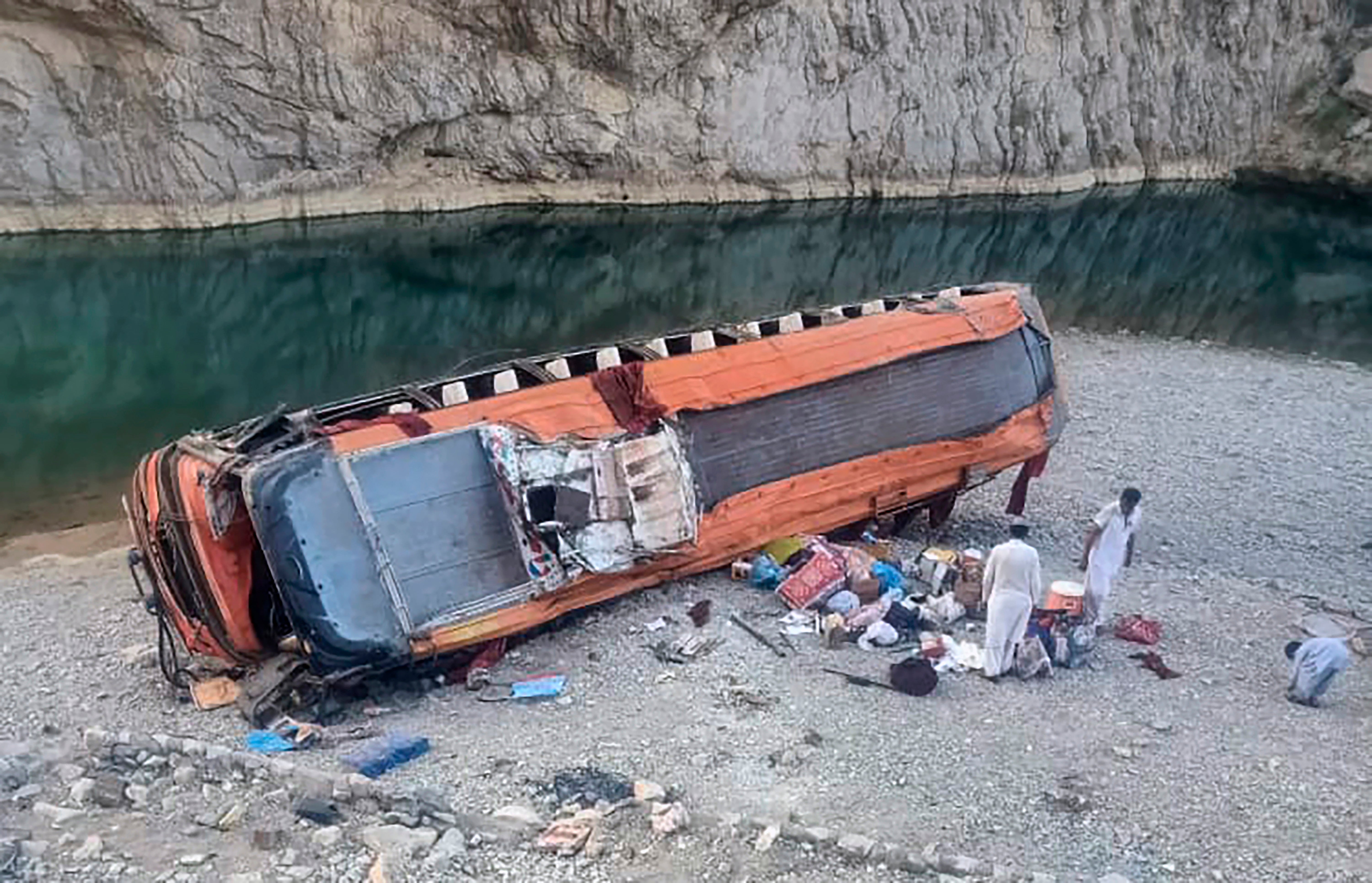 Pakistan Bus Accident