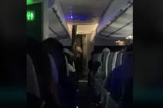 American Airlines attendant scolds passengers over their ‘disgusting’ behaviour in video